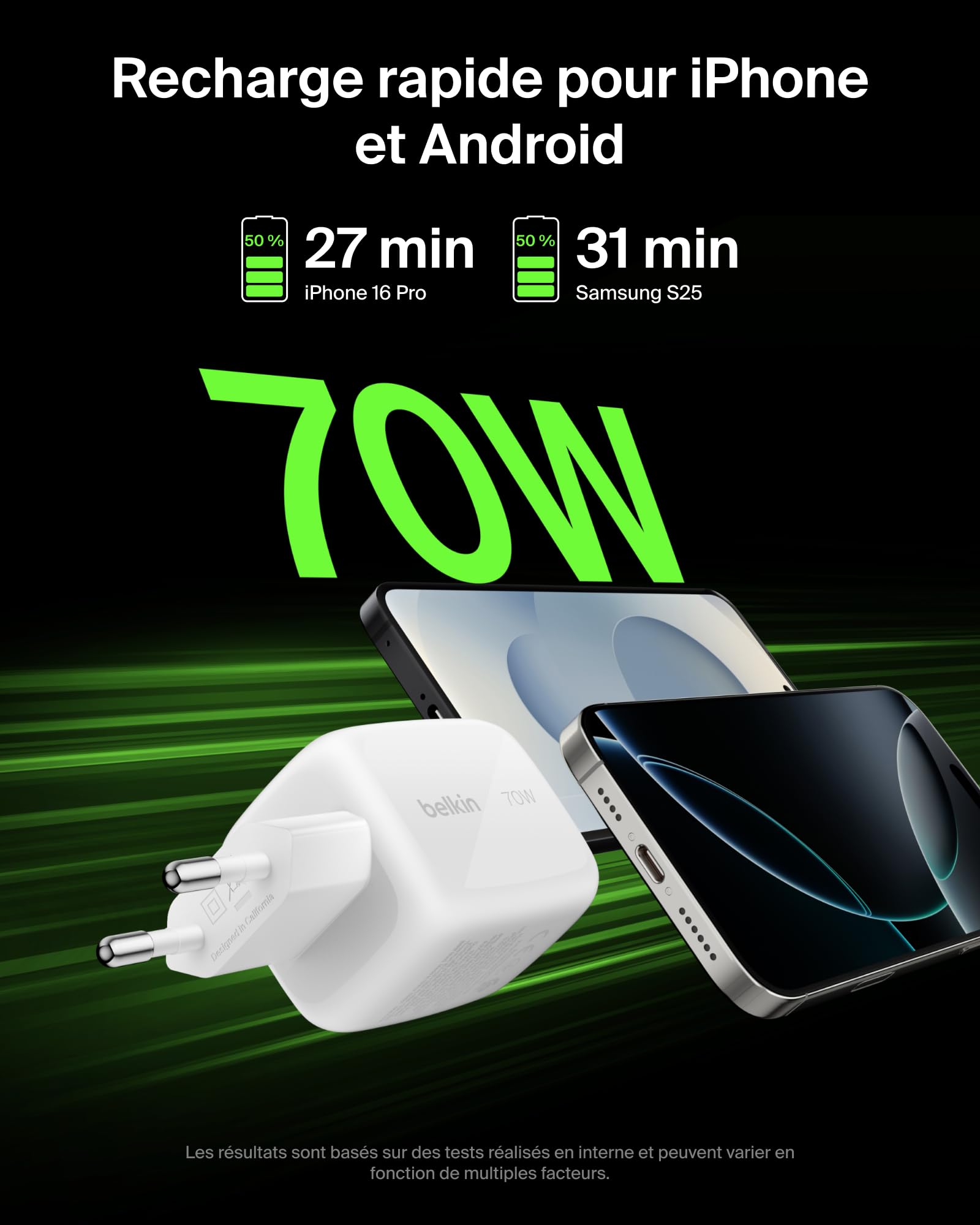 belkin-chargeur-gan-70w-3-ports-2-usb-c-pd-pps-usb-a-avec-fiches-ue-r-u-u-rechar image 4