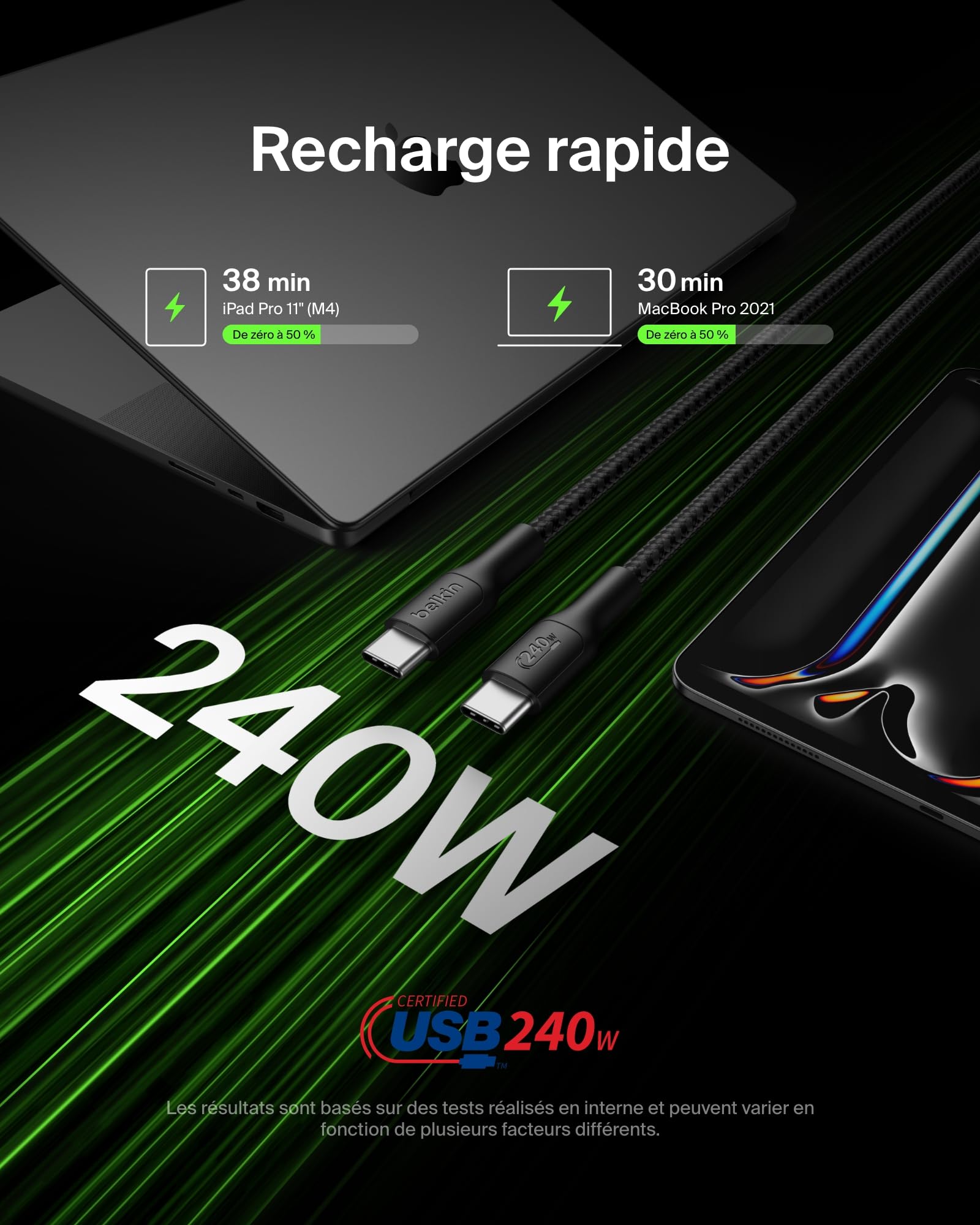 belkin-boostcharge-eco-c-ble-usb-c-vers-usb-c-tress-2-m-240-w-charge-rapide-240- image 2