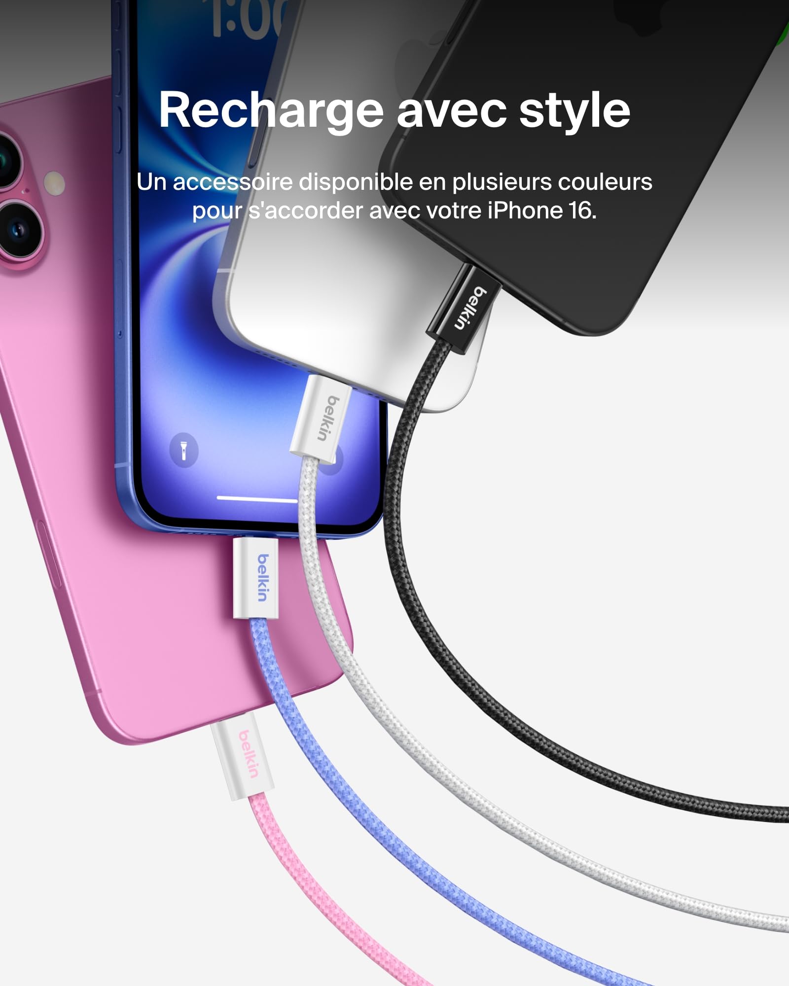 belkin-boostcharge-pack-de-2-c-bles-usb-c-vers-usb-c-gaine-tress-e-nylon-60-w-1- image 3