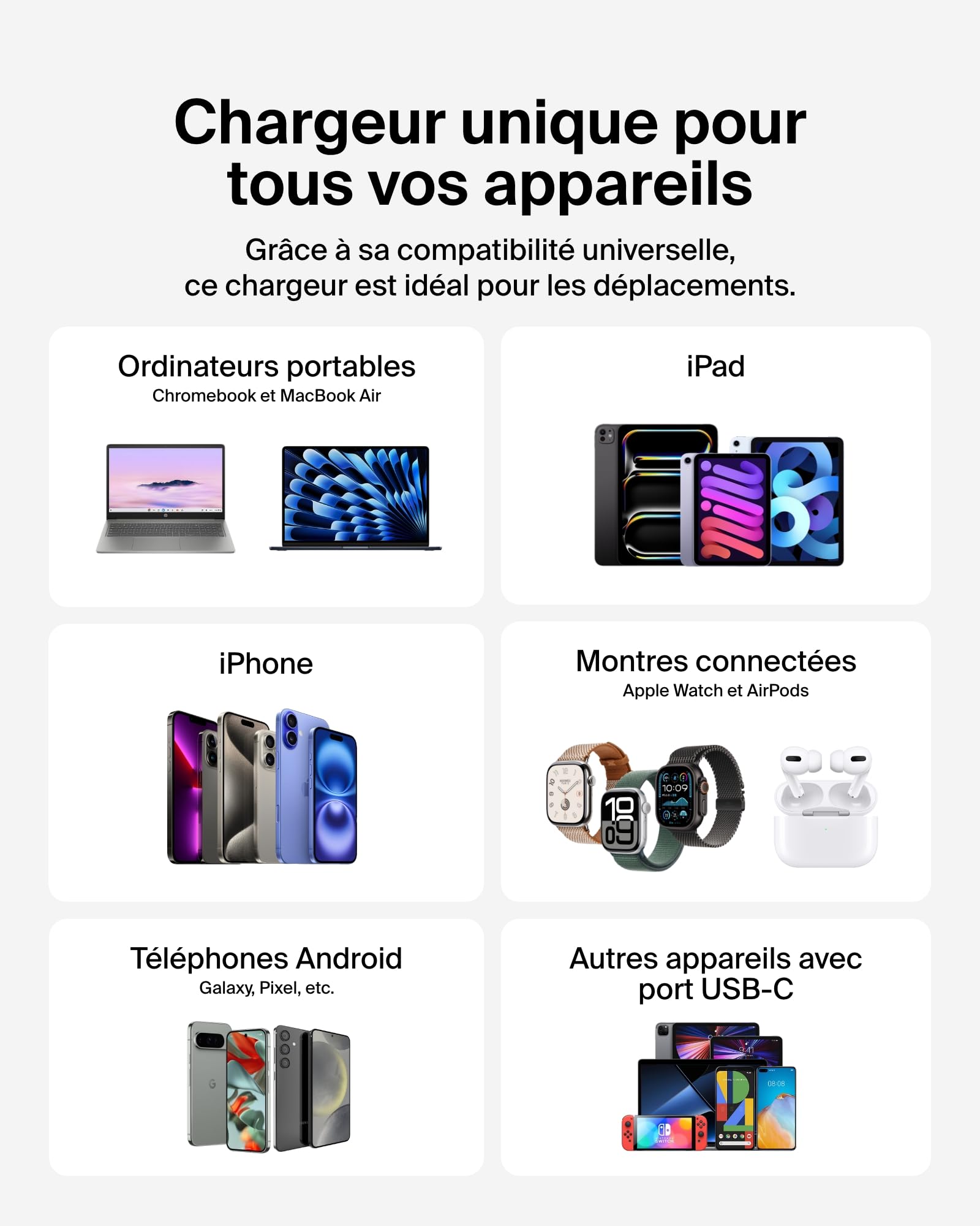 belkin-boostcharge-chargeur-secteur-compact-45w-usb-c-pd-3-1-recharge-rapide-iph image 6
