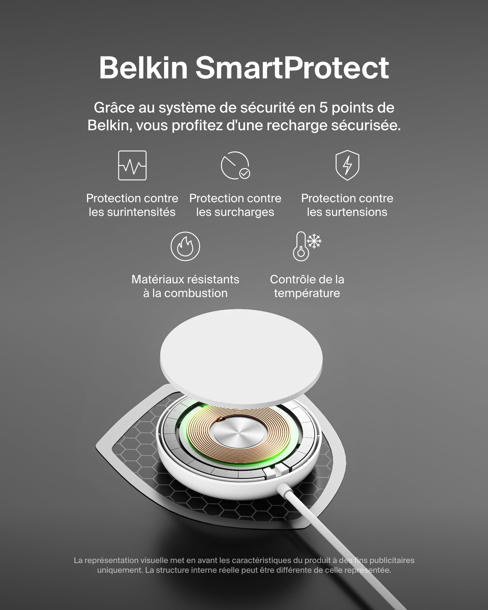 belkin-boostcharge-pro-station-de-charge-sans-fil-qi2-15w-compatible-magsafe-ave image 7
