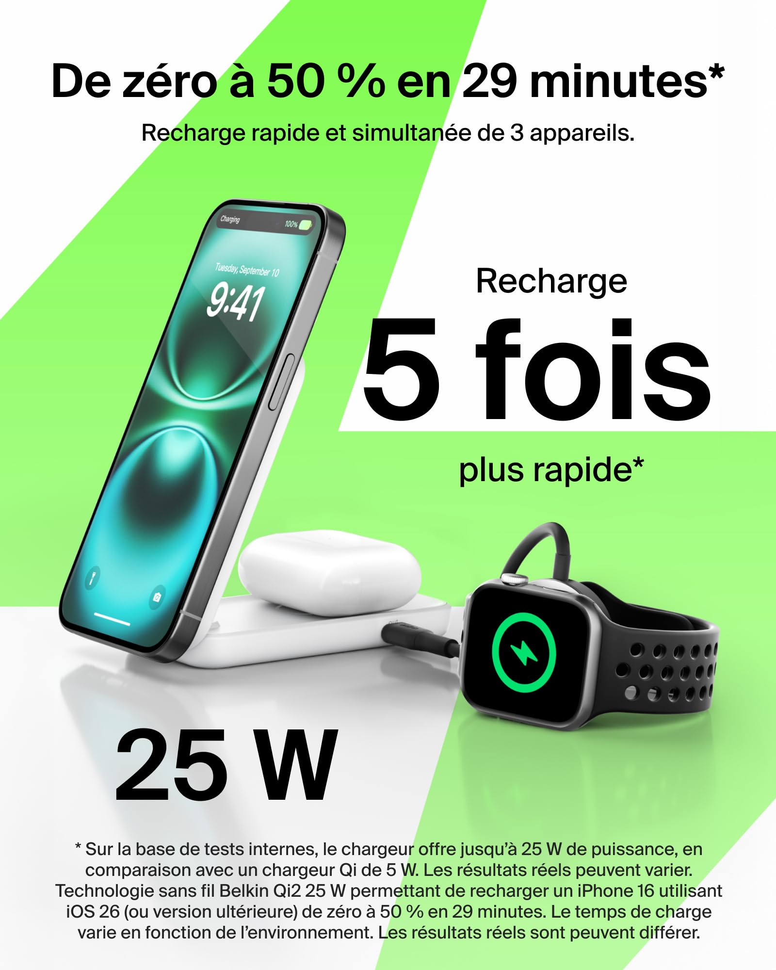 belkin-ultracharge-chargeur-induction-qi2-25-w-2-en-1-pliable-compatible-magsafe image 2