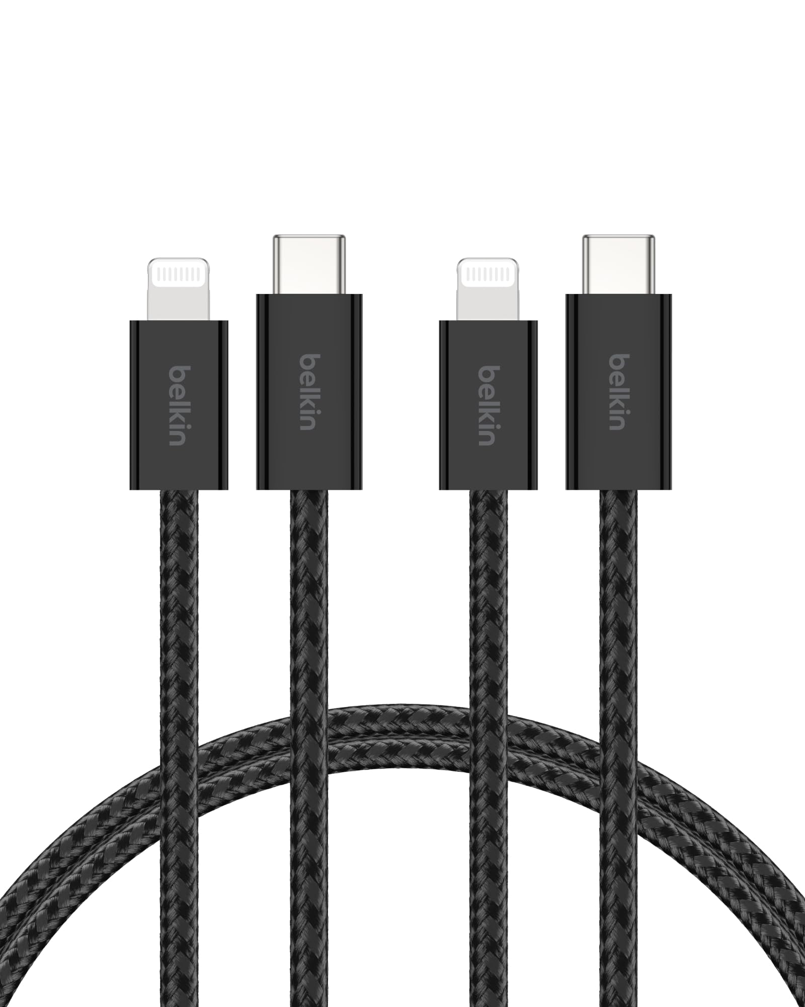 belkin-boostcharge-pack-de-2-c-bles-usb-c-vers-lightning-1-5-m-tress-s-recharge- image 8