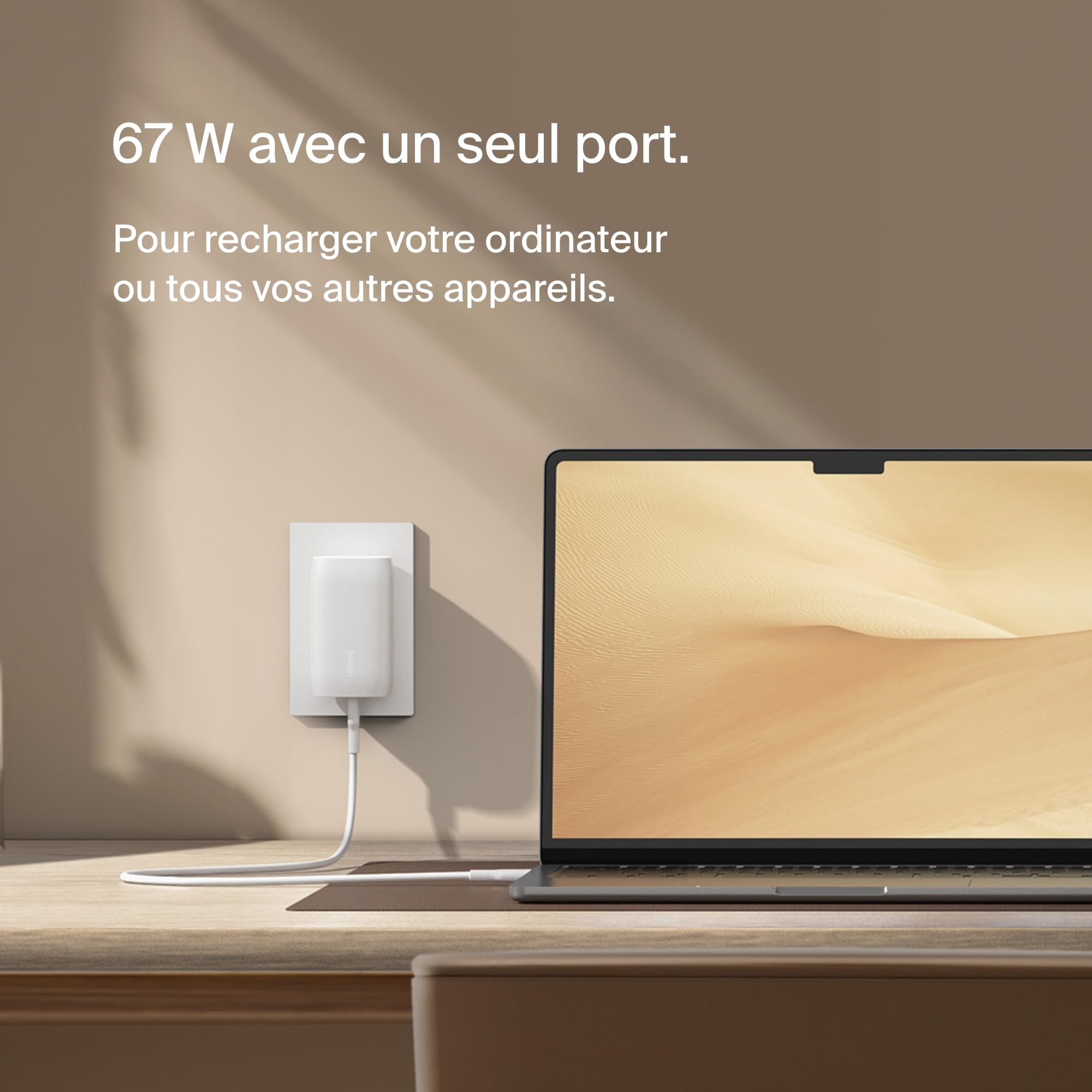 belkin-boostcharge-chargeur-secteur-3-ports-usb-c-67w-pd-pps-pour-iphone-16-macb image 3
