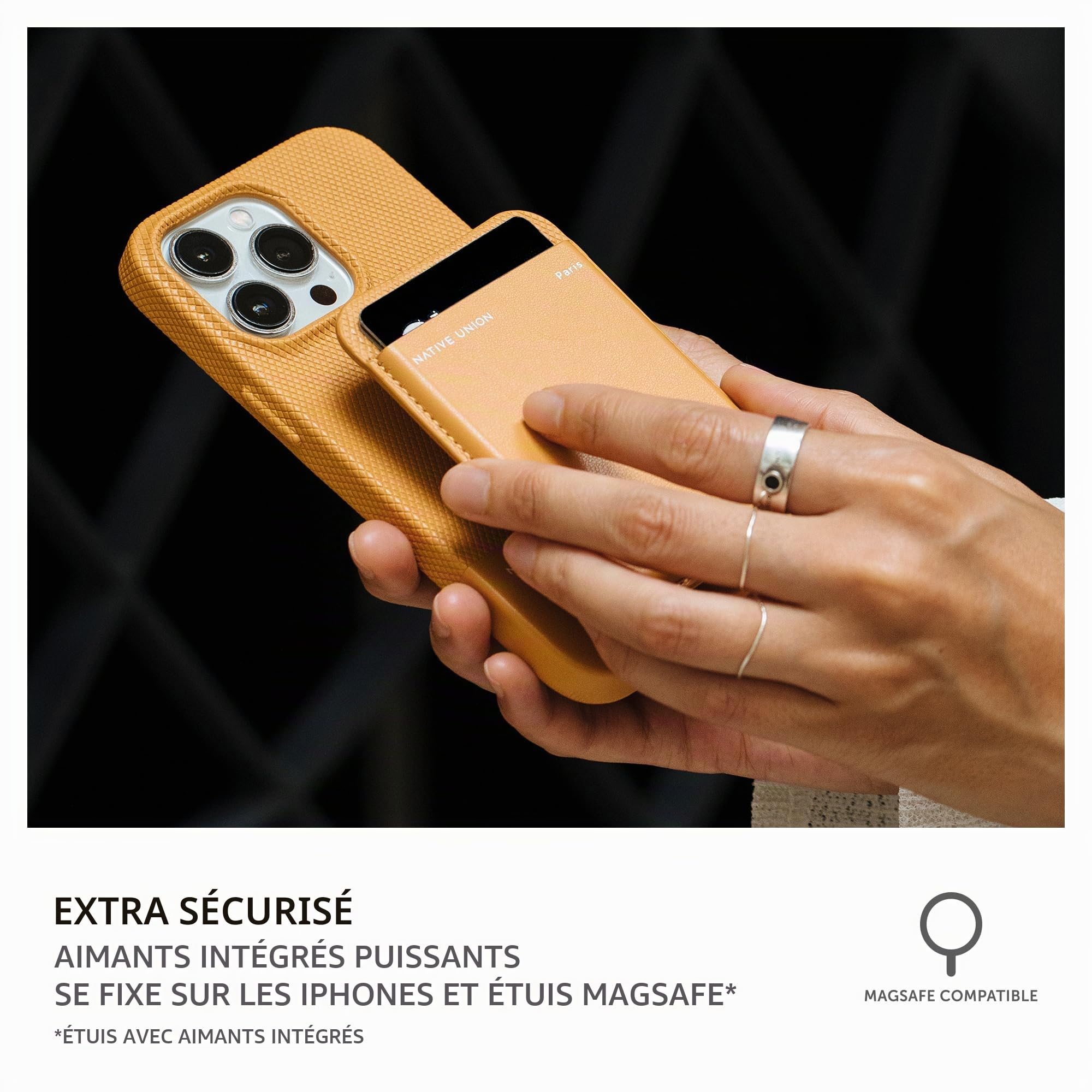 native-union-re-classic-wallet-porte-cartes-magn-tique-magsafe-3-cartes-ultra-fi image 4