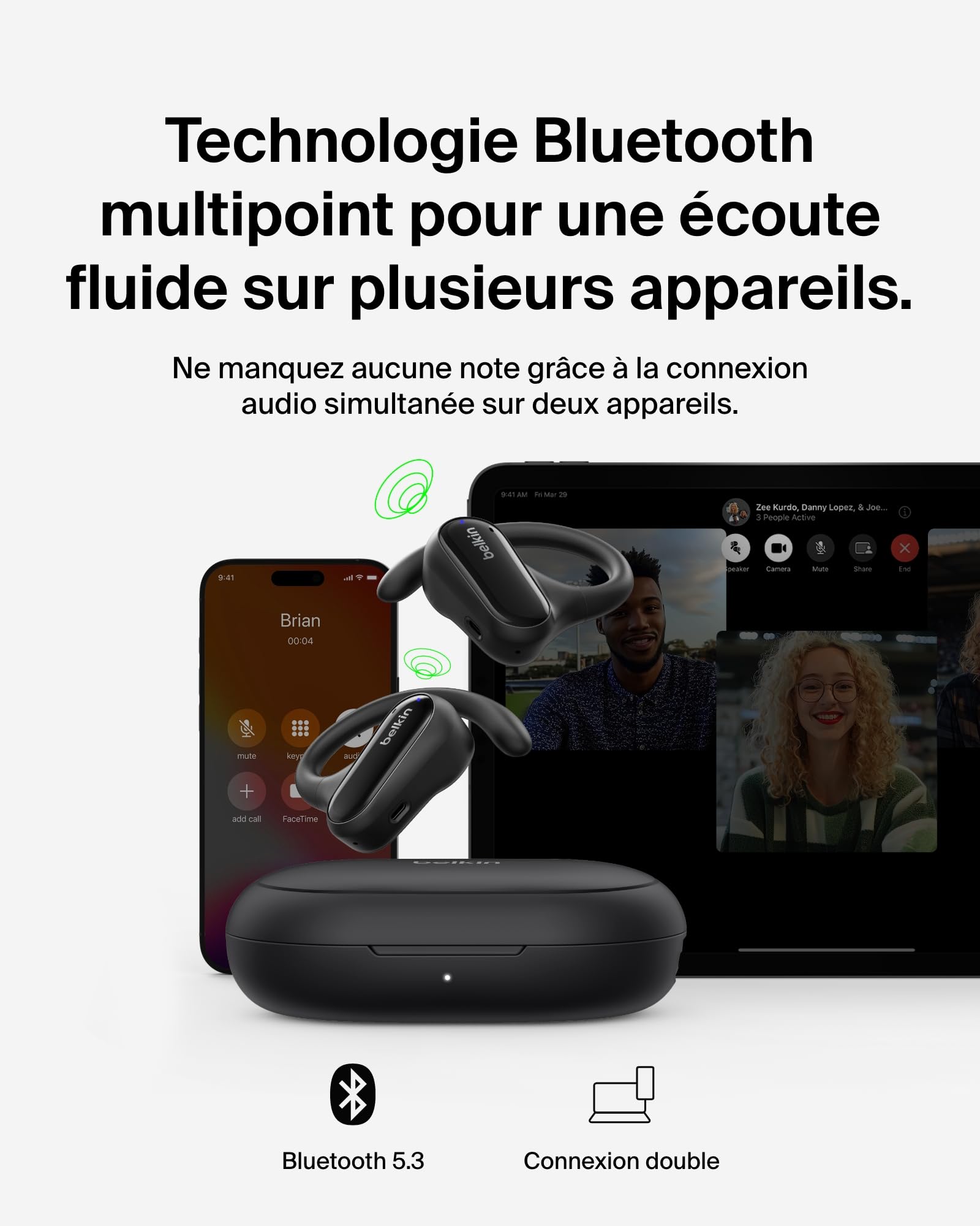 belkin-soundform-clearfit-couteurs-oreilles-libres-sans-fil-bluetooth-5-3-multip image 5