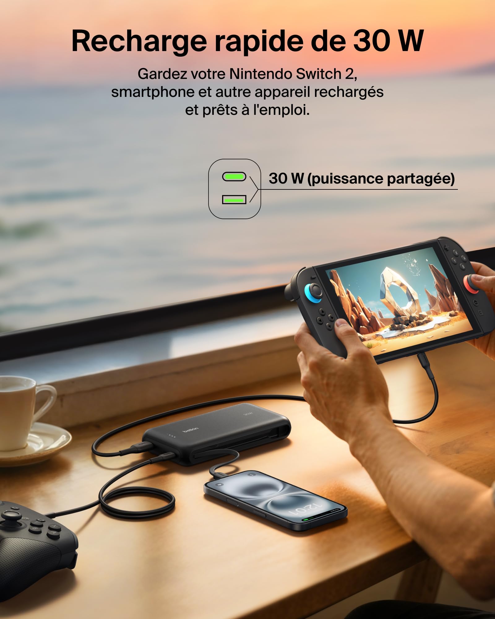 belkin-gaming-batterie-externe-20000-mah-30-w-avec-c-ble-usb-c-int-gr-optimis-e- image 3