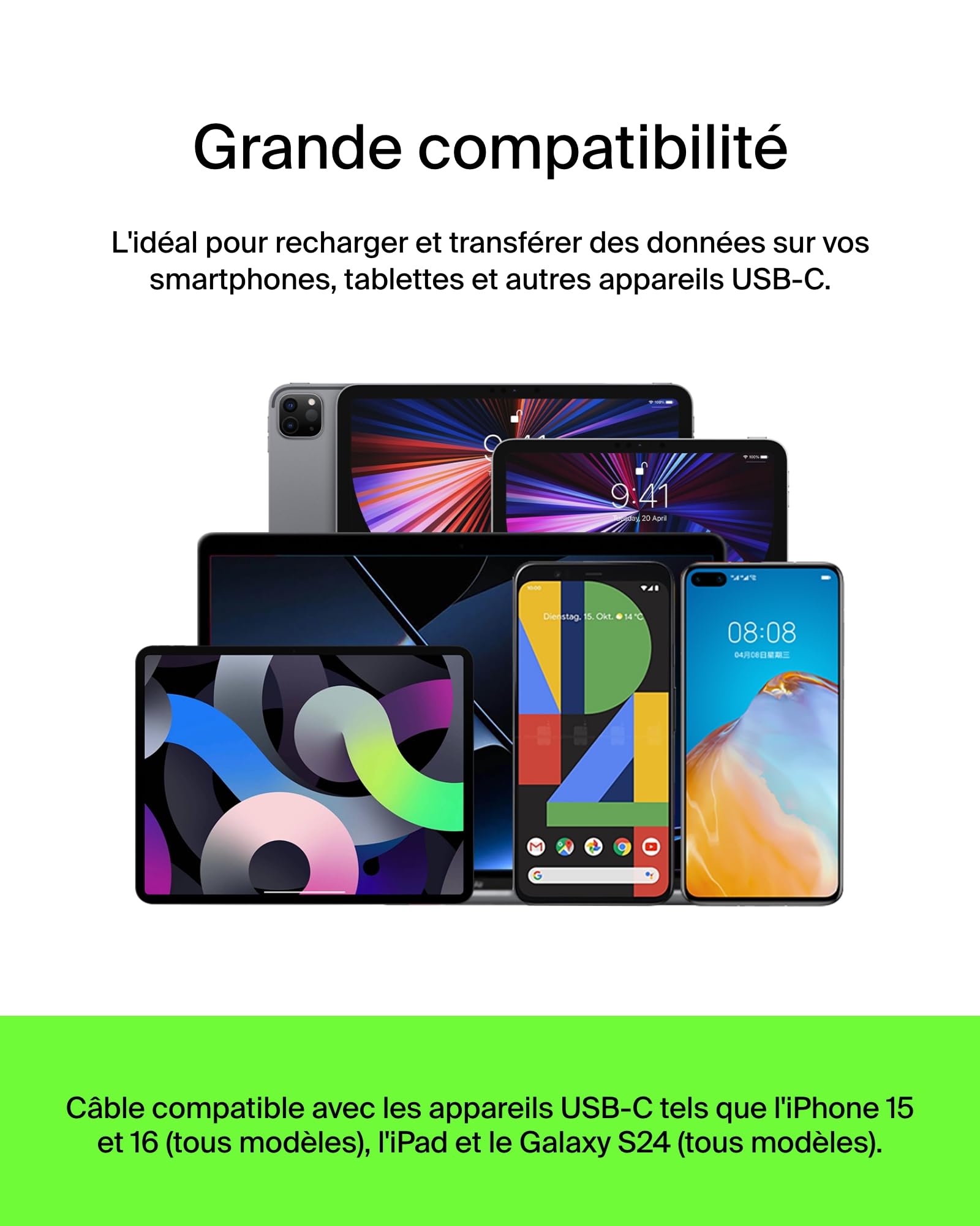 belkin-boostcharge-c-ble-usb-c-vers-usb-a-2-m-noir-recharge-et-synchronisation-u image 5