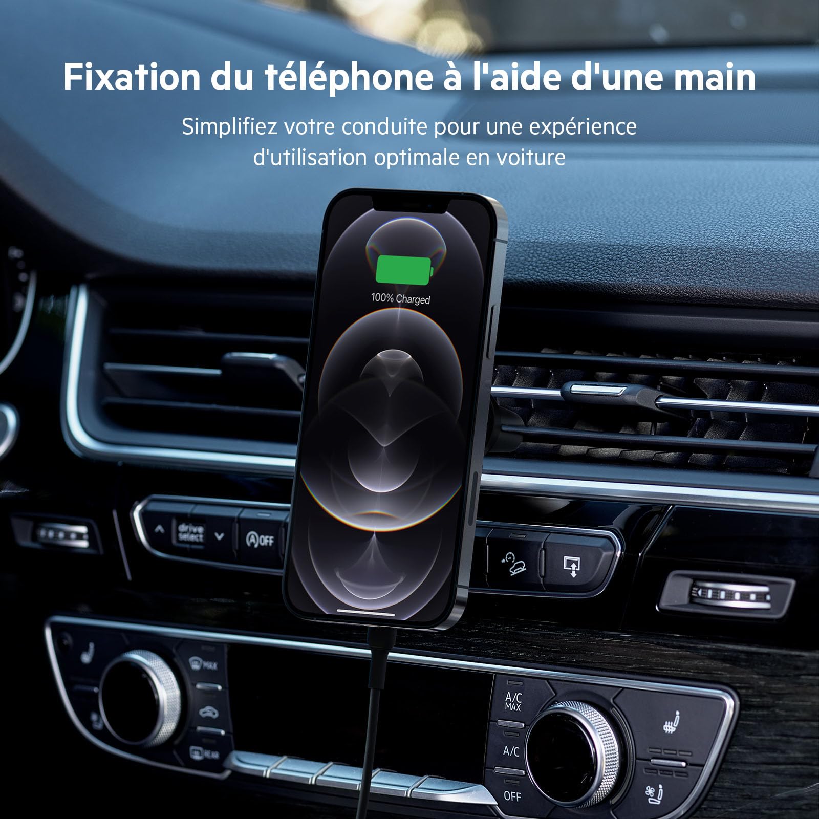 belkin-boostcharge-chargeur-de-voiture-magn-tique-sans-fil-magsafe-10-w-avec-sup image 5