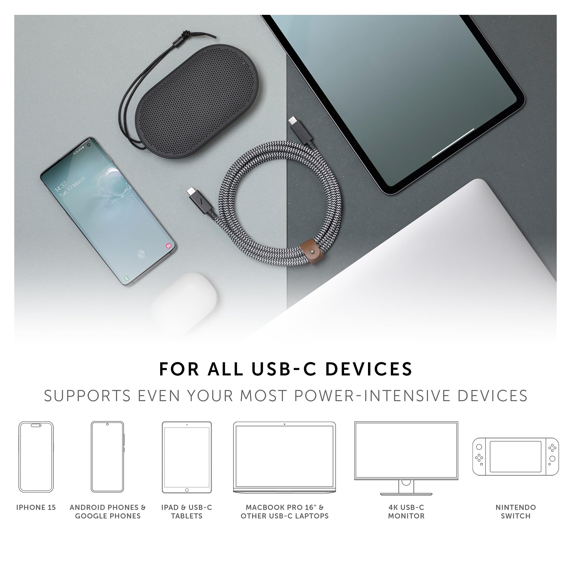 native-union-belt-cable-pro-usb-c-vers-usb-c-240w-c-ble-tress-2-4-m-certifi-usb- image 3