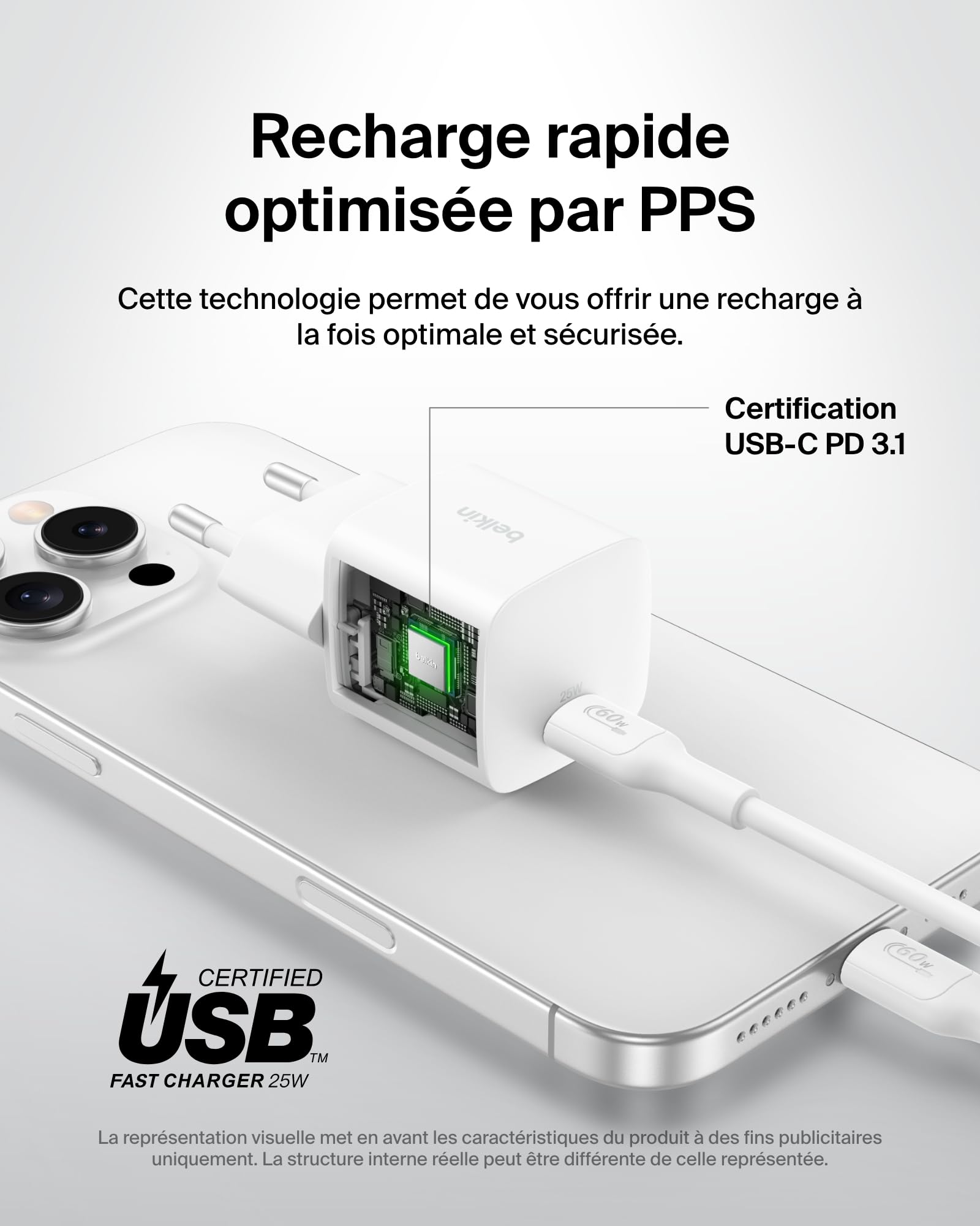 belkin-chargeur-secteur-usb-c-25-w-pd-3-0-avec-pps-chargeur-rapide-pour-iphone-1 image 4