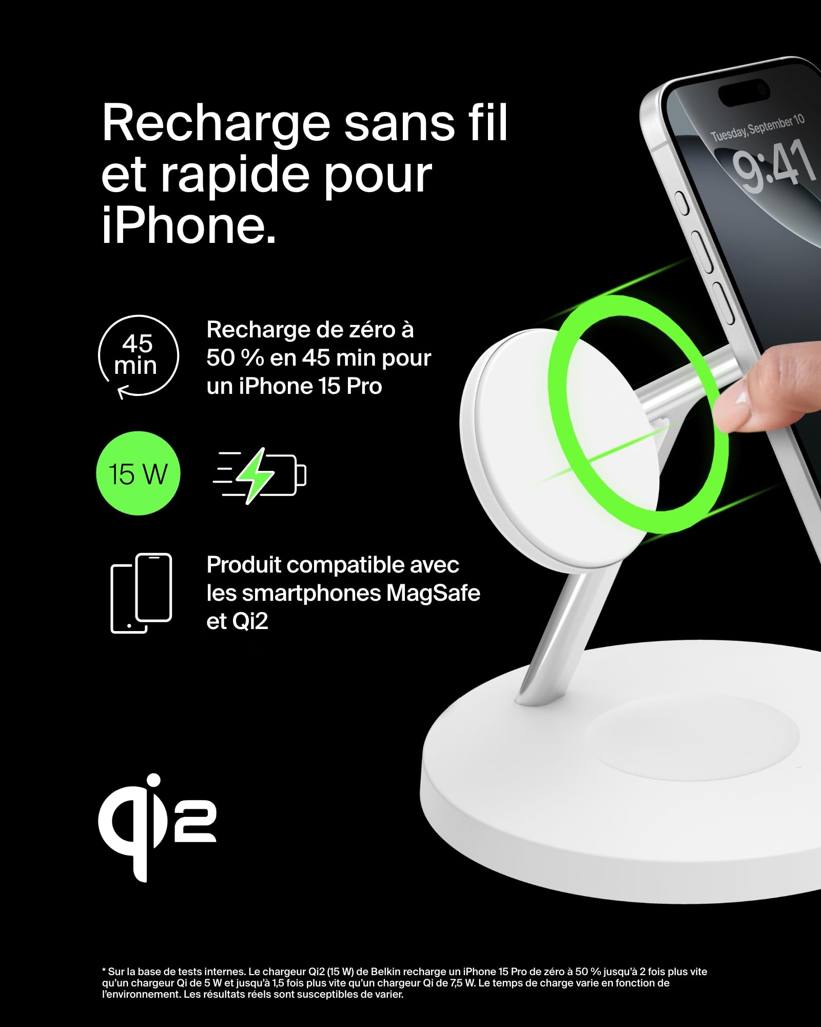 belkin-boostcharge-station-de-recharge-3-en-1-qi2-15w-compatible-magsafe-pour-ip image 3