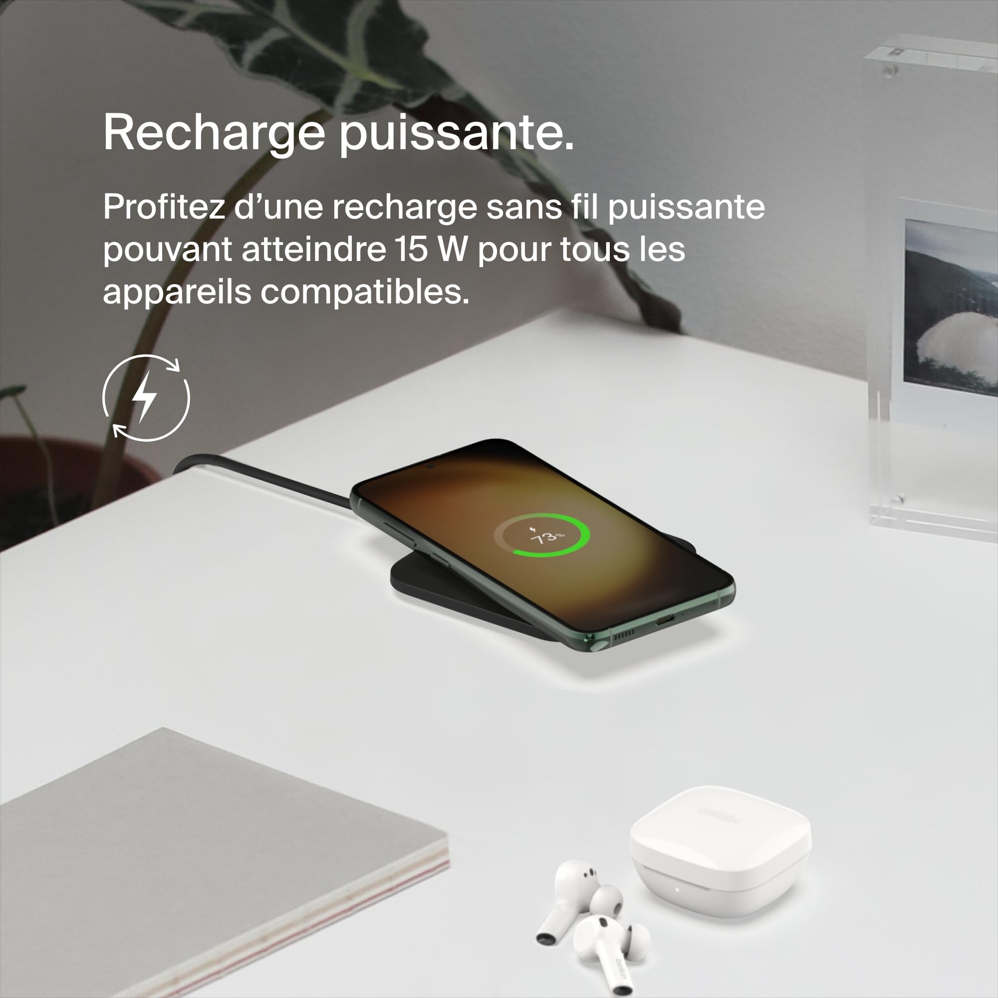belkin-boostcharge-pro-chargeur-induction-magsafe-15w-avec-alignement-facile-pou image 2