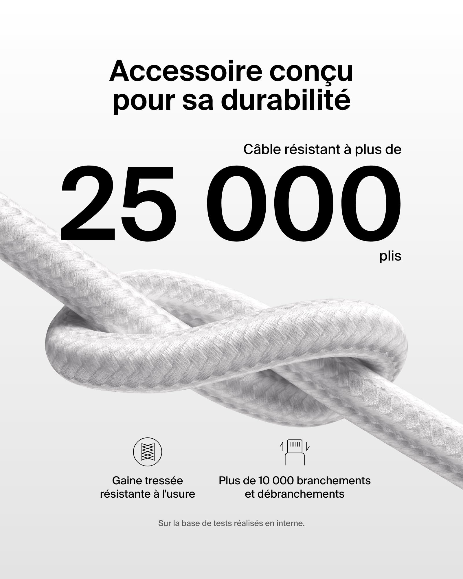 belkin-boostcharge-pack-de-2-c-bles-usb-c-vers-lightning-1-5-m-tress-s-recharge- image 3