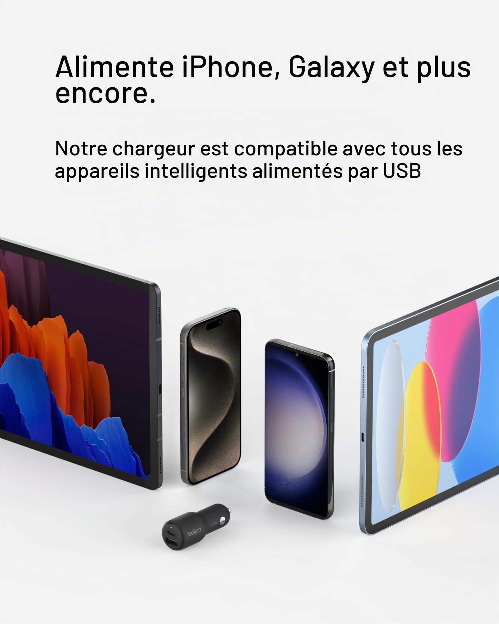 belkin-boostcharge-chargeur-voiture-42-w-double-port-usb-c-30-w-et-usb-a-12-w-pd image 3