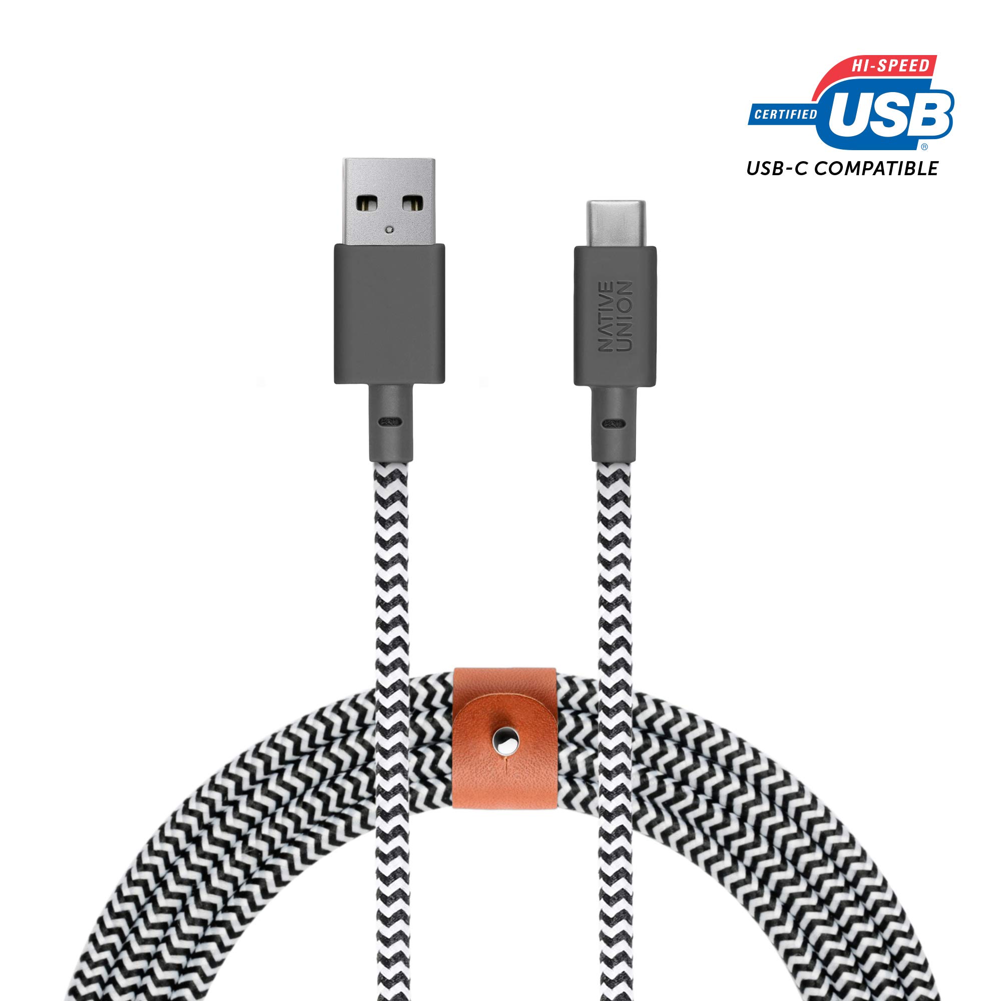 native-union-belt-cable-xl-usb-c-vers-usb-a-3-m-10-pieds-ultra-r-sistant-tress-a image 8