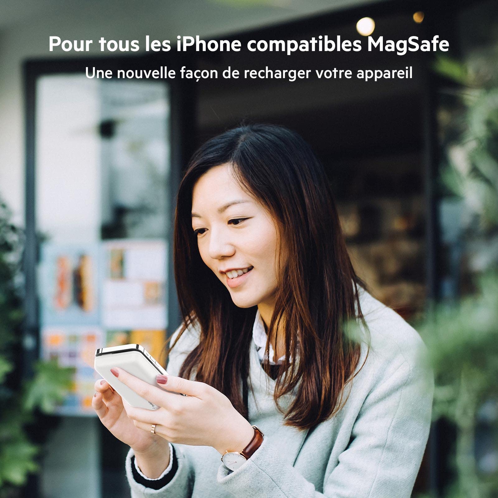 belkin-batterie-externe-sans-fil-magn-tique-10000-mah-compatible-magsafe-chargeu image 2