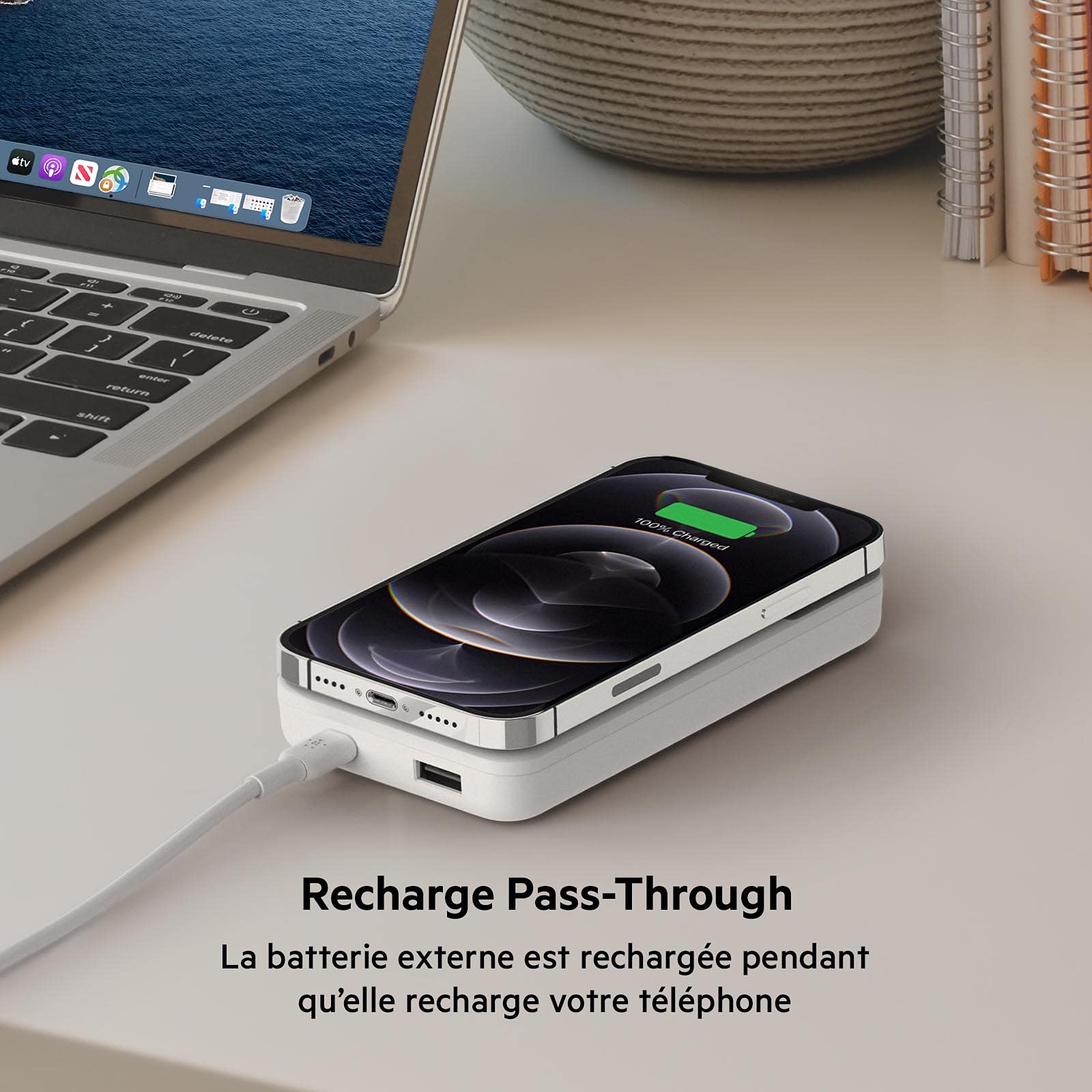 belkin-batterie-externe-sans-fil-magn-tique-10000-mah-compatible-magsafe-chargeu image 6