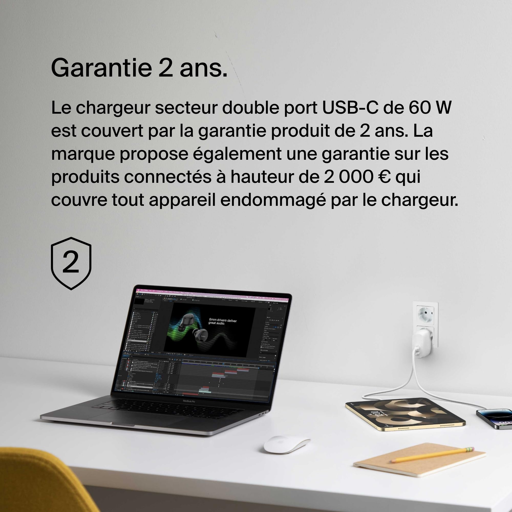 belkin-boostcharge-chargeur-secteur-double-port-usb-c-60-w-avec-pps-c-bles-usb-c image 6