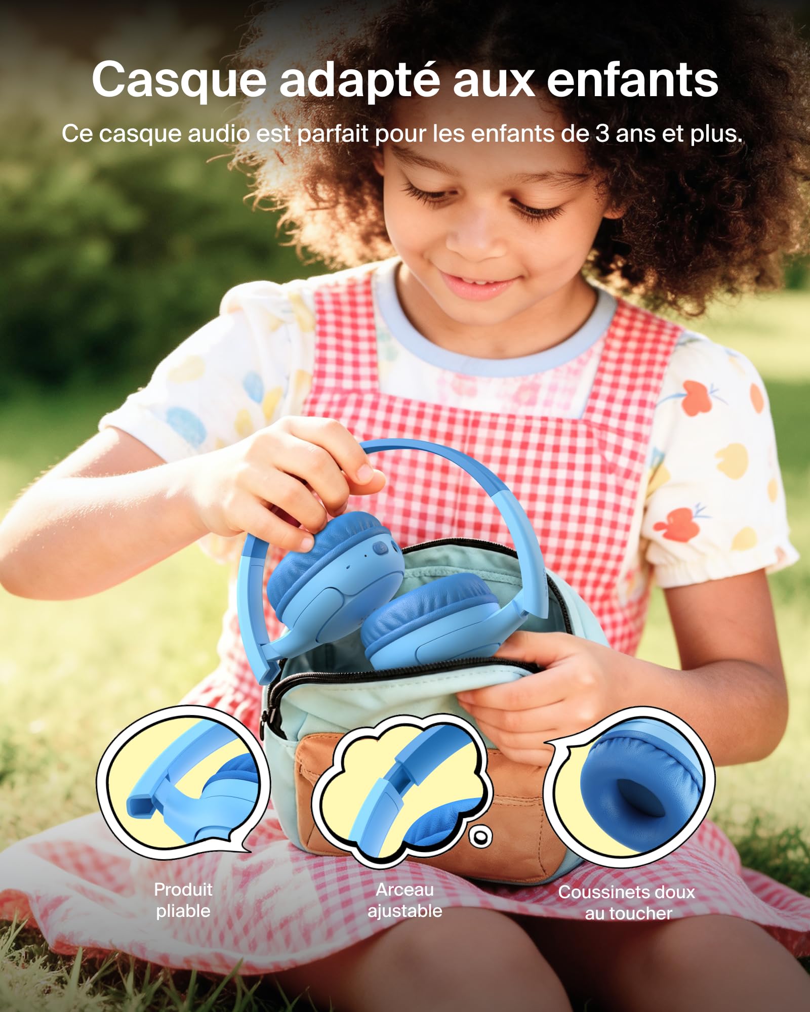 belkin-soundform-mini-2-casque-audio-sans-fil-circum-aural-bluetooth-pour-enfant image 5