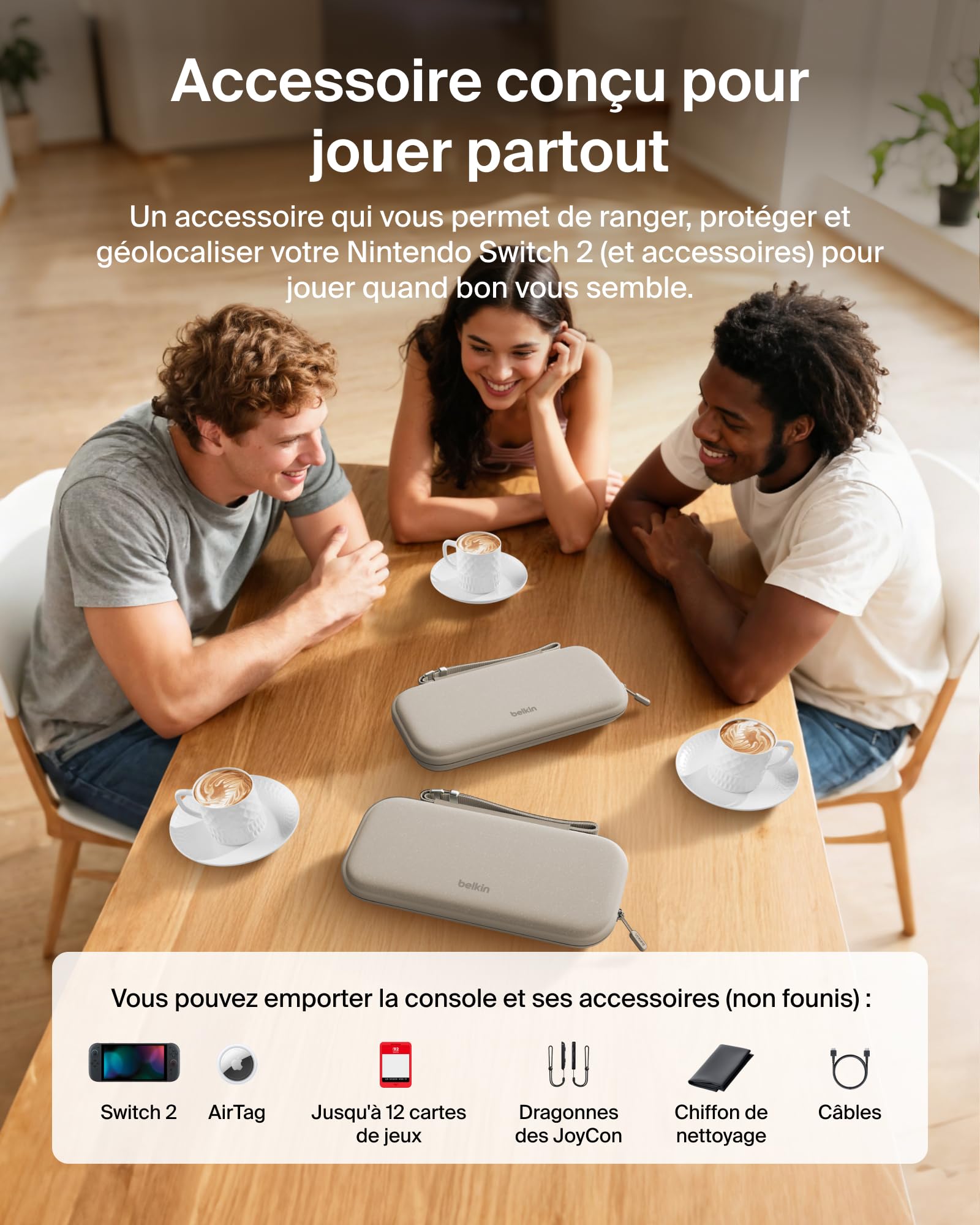 belkin-gaming-pochette-rigide-pour-nintendo-switch-2-int-rieur-velours-12-emplac image 3