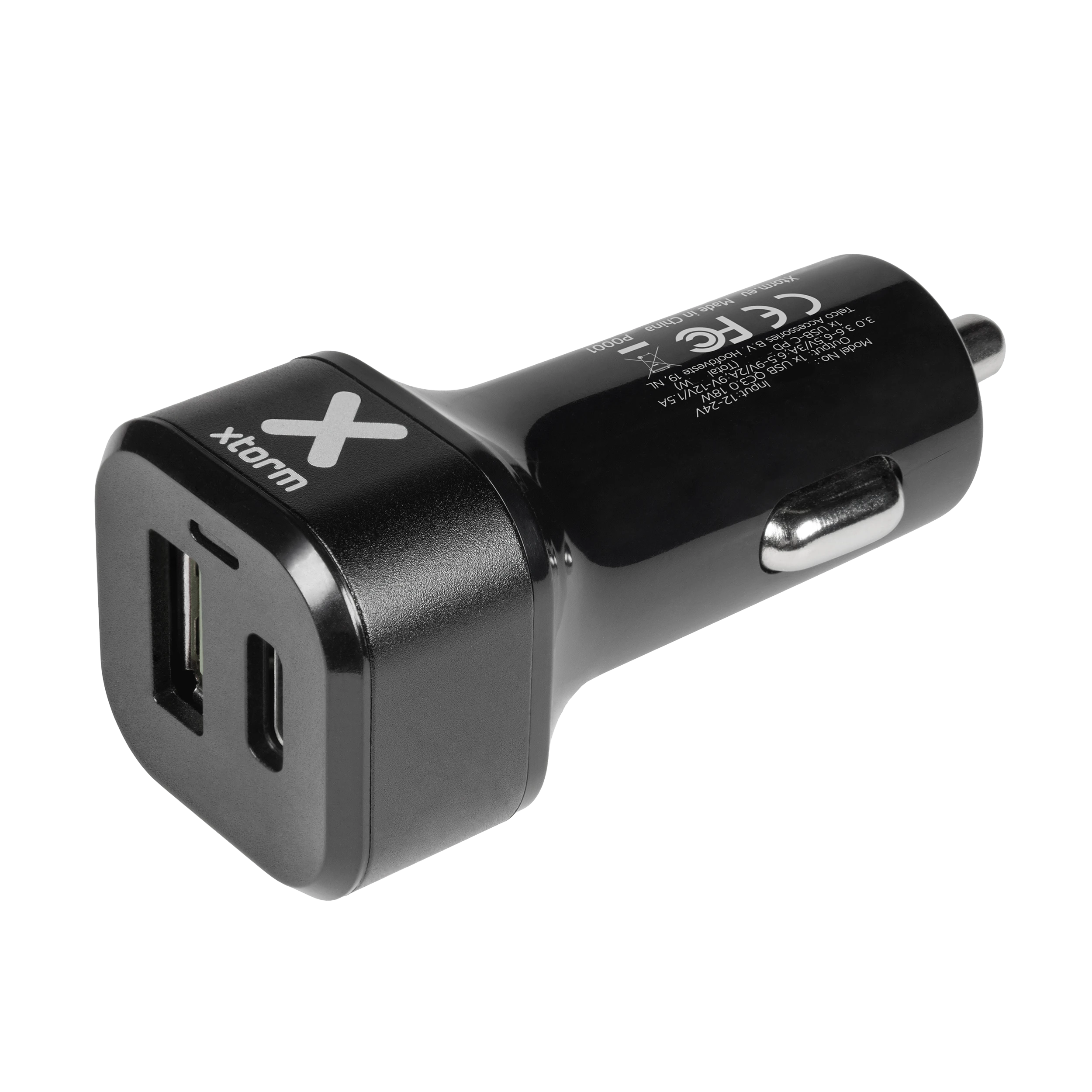 xtorm-48w-car-charger-pro-chargeur-voiture-rapide-usb-c-pd-30w-usb-a-qc-3-0-18w image 2
