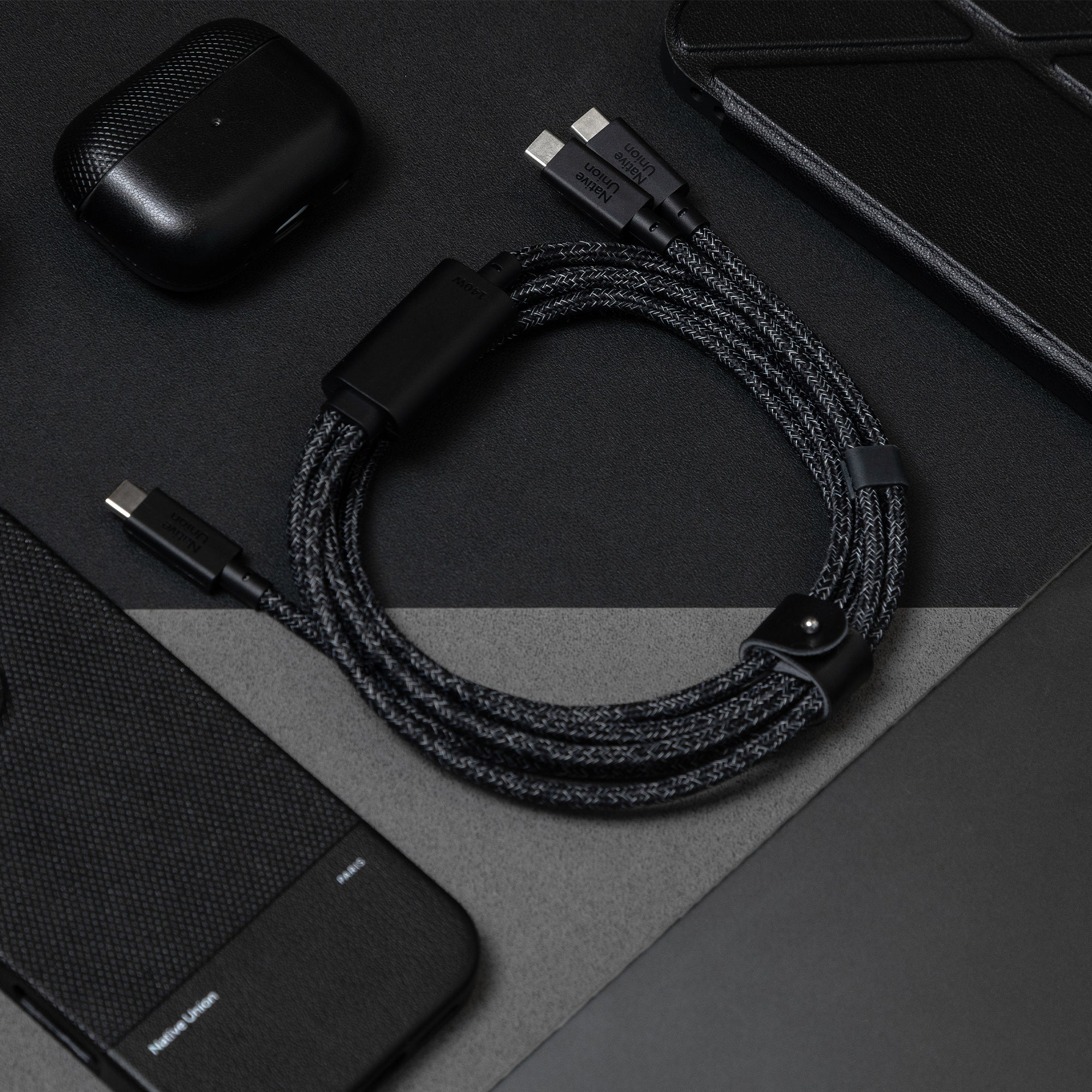 native-union-belt-cable-2-in-1-usb-c-vers-usb-c-140-w-c-ble-double-connecteur-ul image 8