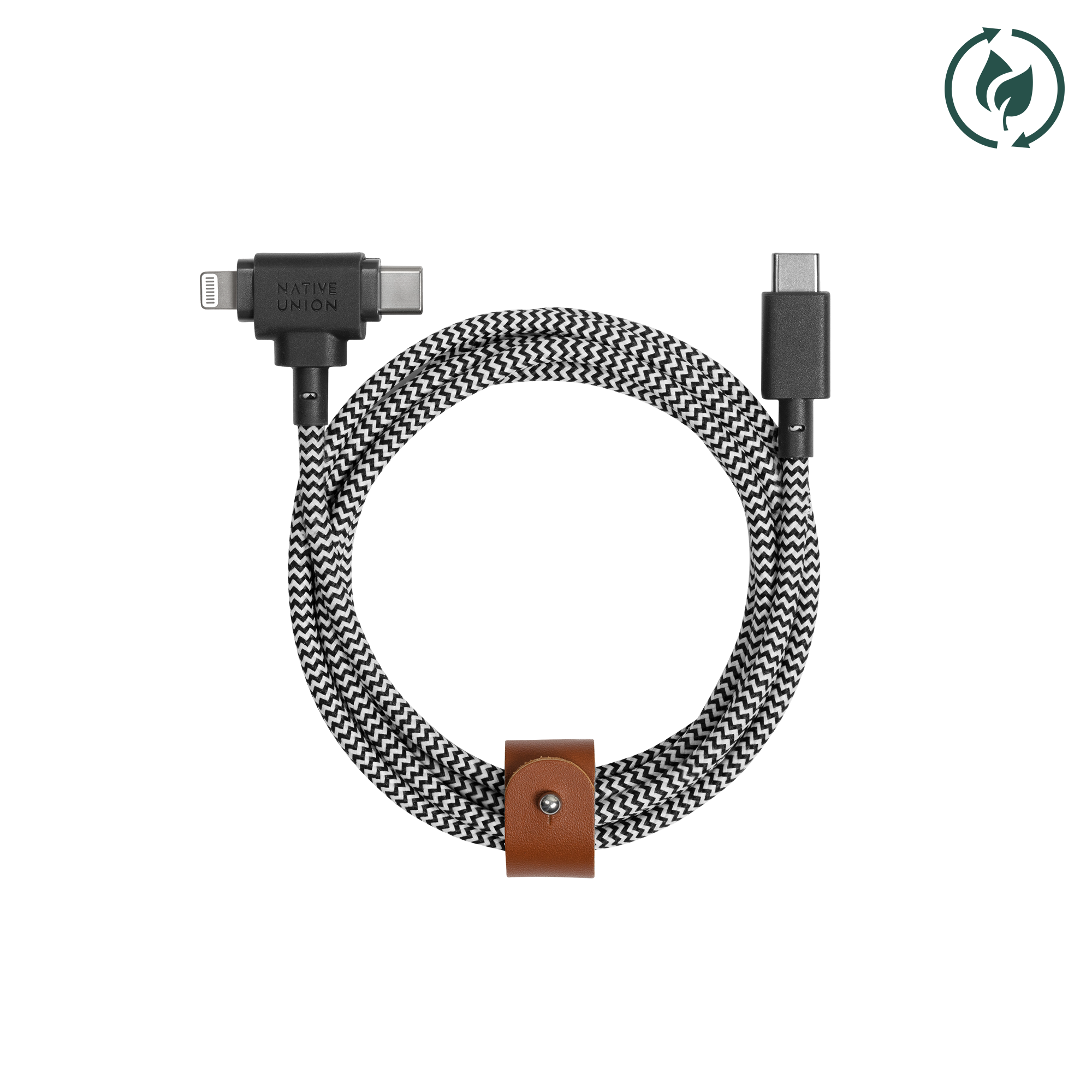 native-union-belt-cable-duo-c-ble-2-en-1-usb-c-vers-usb-c-lightning-charge-60w image 4