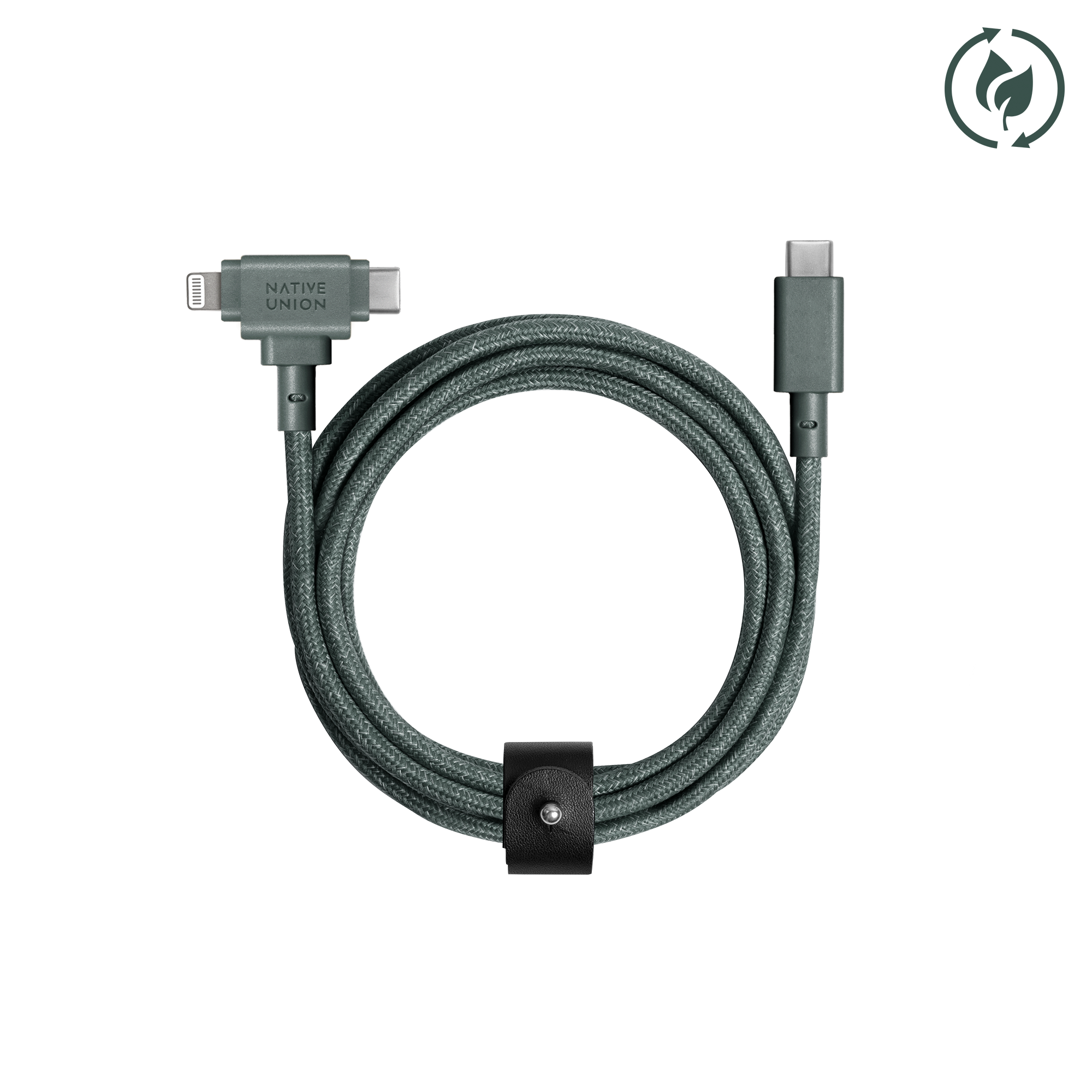 native-union-belt-cable-duo-c-ble-2-en-1-usb-c-vers-usb-c-lightning-charge-60w image 3