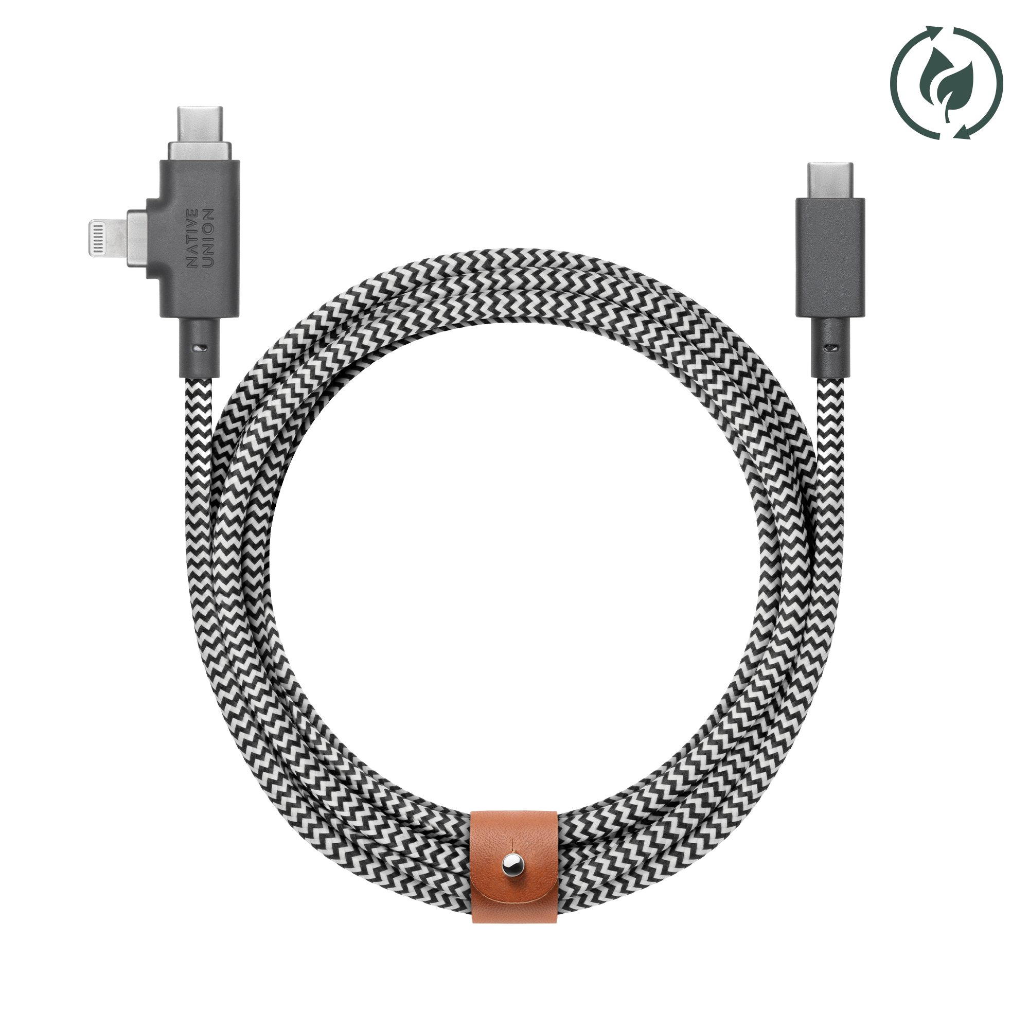 native-union-belt-cable-duo-pro-240w-c-ble-2-en-1-usb-c-vers-usb-c-lightning-pow image 3