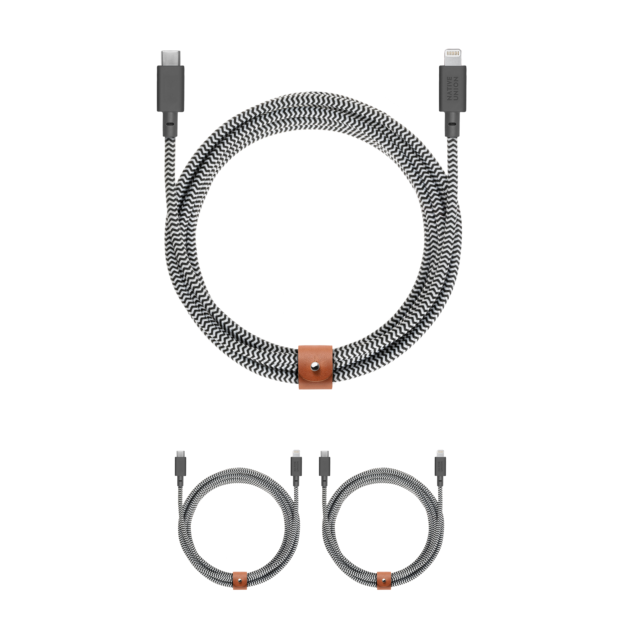native-union-belt-cable-xl-3-pack-c-bles-usb-c-vers-lightning-3-m-power-delivery image 1