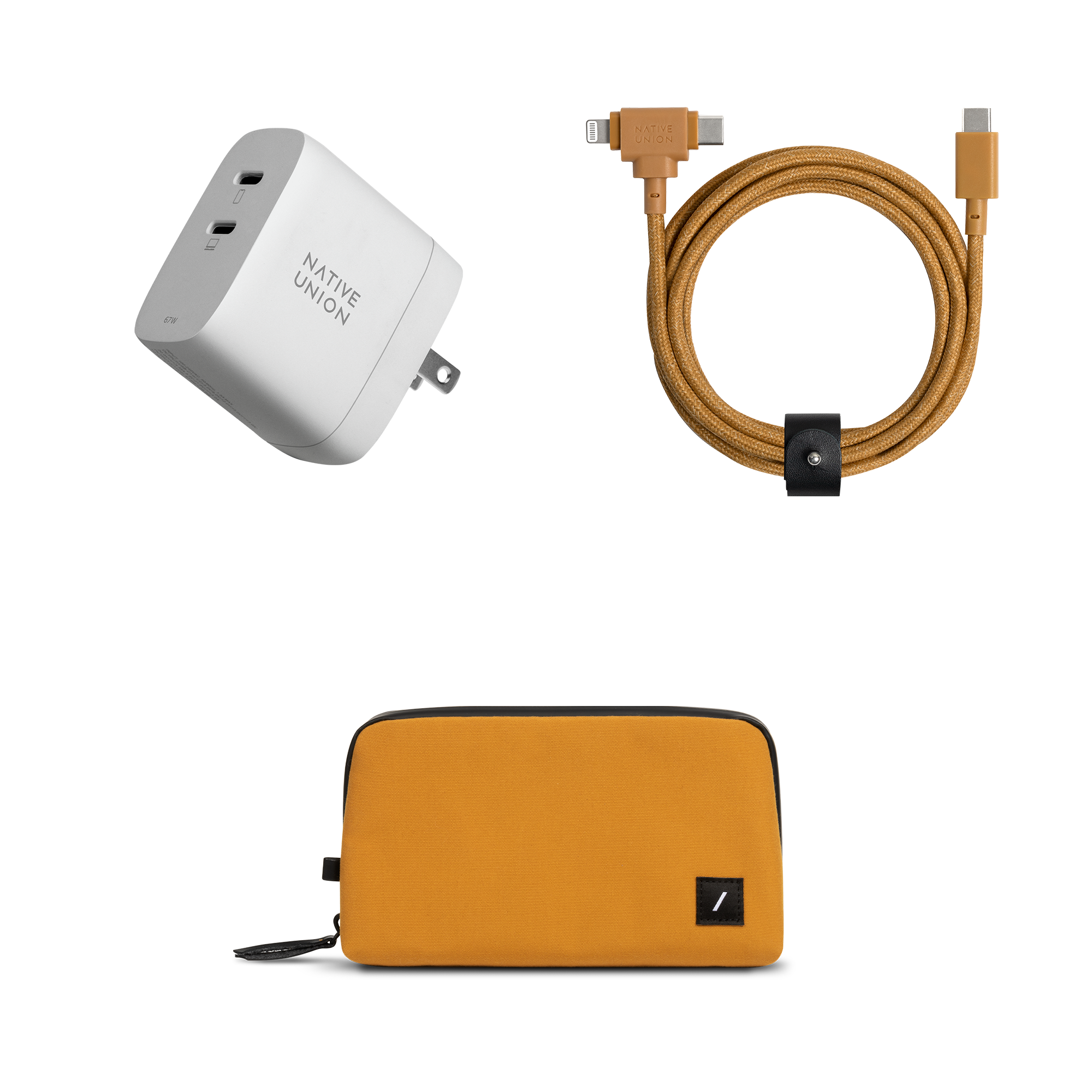 native-union-the-traveler-kit-voyage-chargeur-gan-pd-67w-belt-cable-duo-w-f-a-te image 1