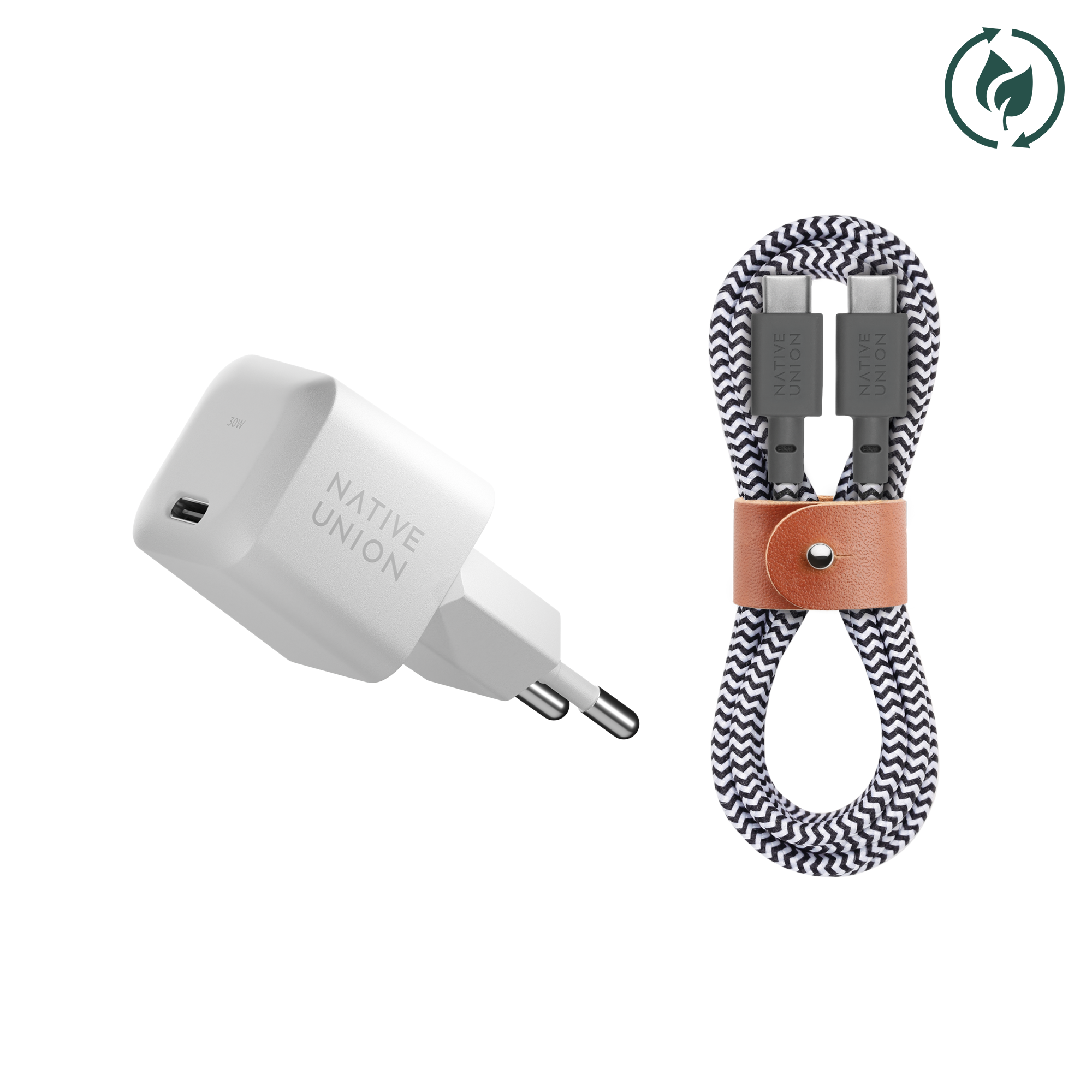 native-union-fast-gan-charger-pd-30w-avec-c-ble-usb-c-chargeur-compact-gan-power image 8