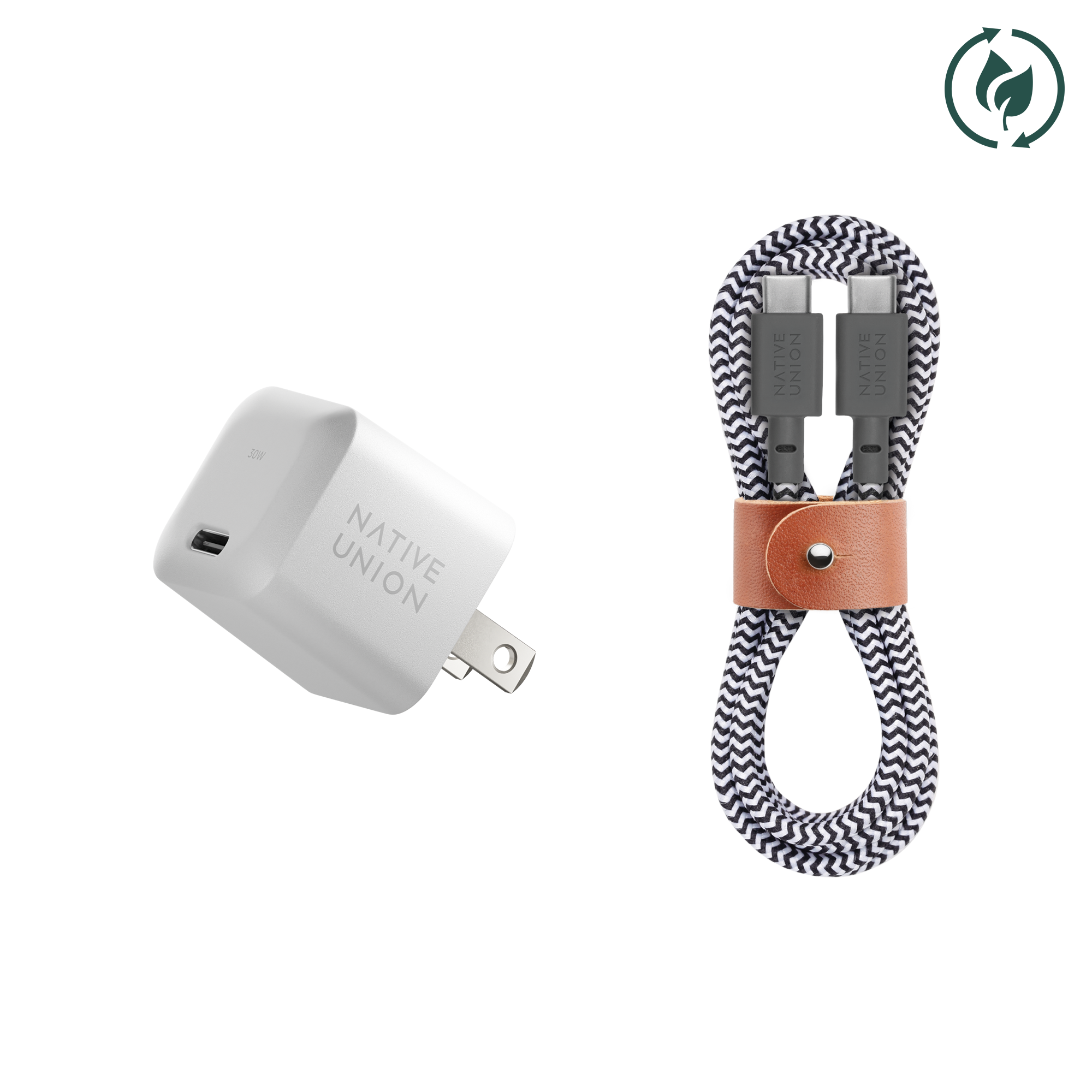 native-union-fast-gan-charger-pd-30w-avec-c-ble-usb-c-chargeur-compact-gan-power image 6