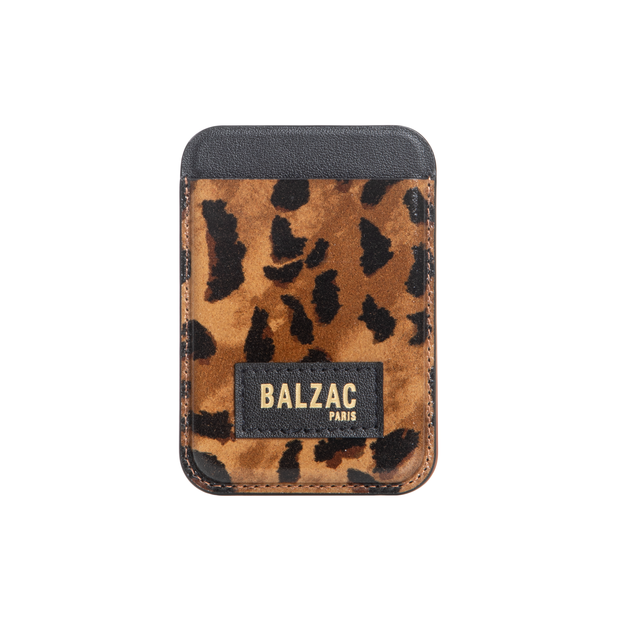 native-union-cheetah-cappuccino-magnetic-card-holder-porte-cartes-magn-tique-cui image 1