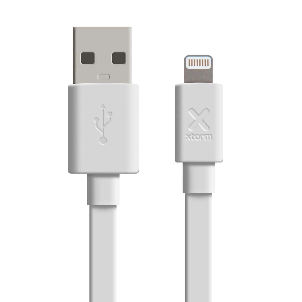 xtorm-flat-cable-series-c-ble-plat-usb-a-vers-lightning-1-m-sans-n-uds image 2