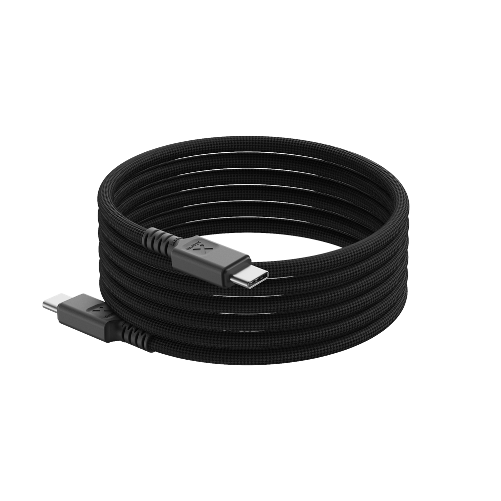 xtorm-travelpro-magnetic-c-ble-magn-tique-usb-c-pd-100w-1-m-noir-pour-laptop-et- image 1