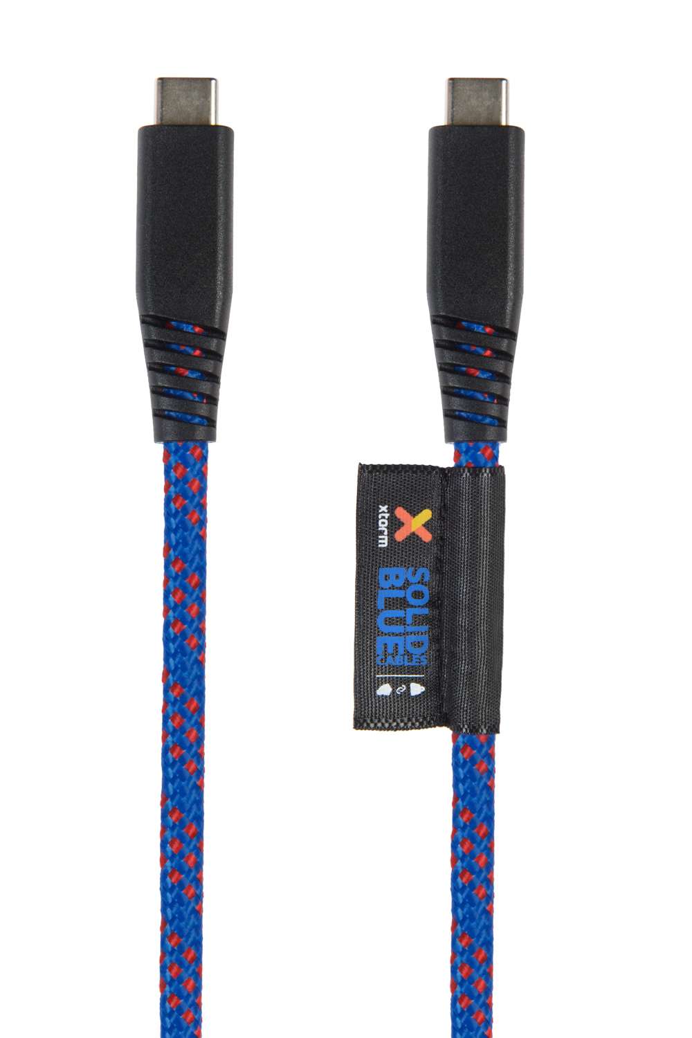 xtorm-solid-blue-series-c-ble-ultra-r-sistant-usb-c-1-m-nylon-tress-et-kevlar-1- image 2