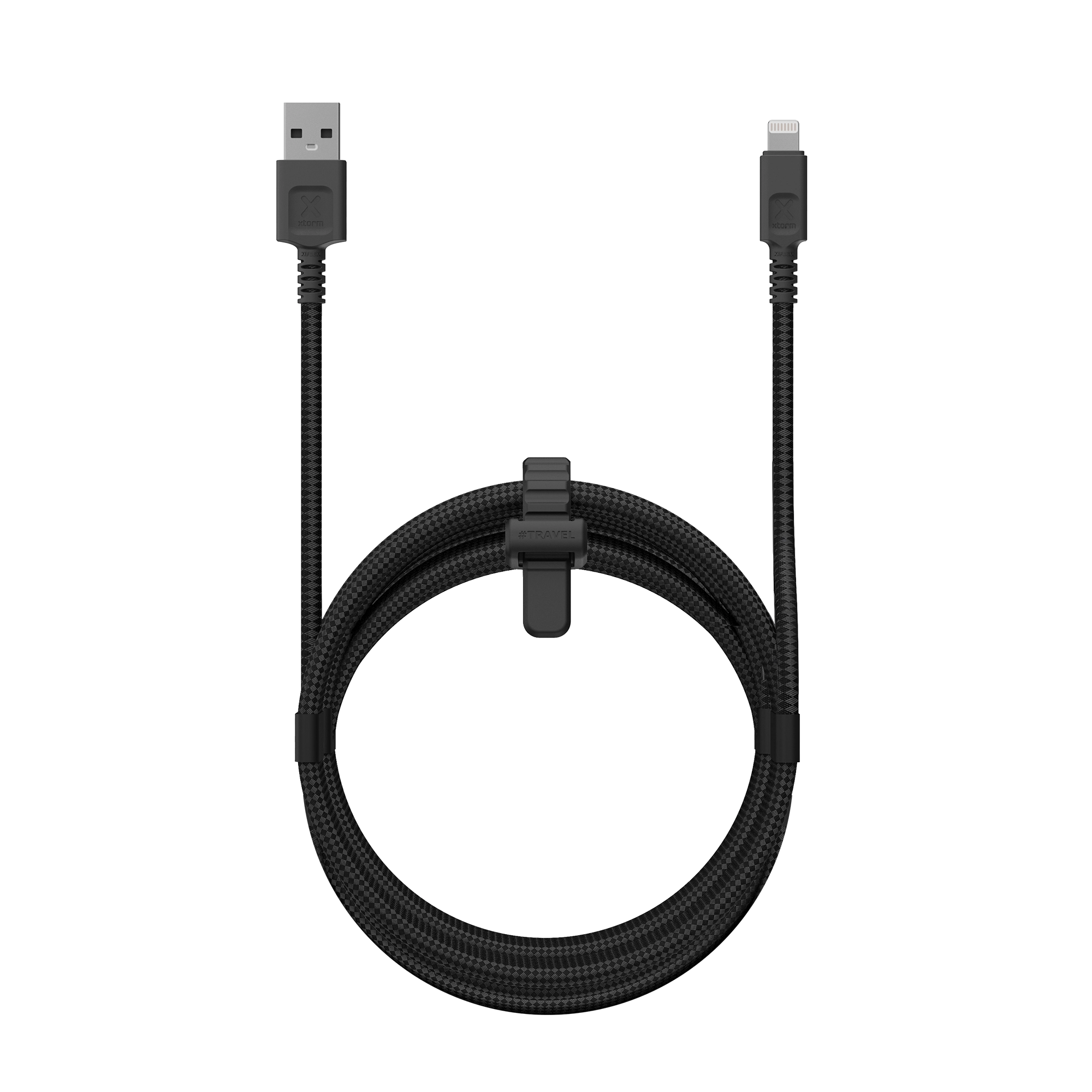 xtorm-next-gen-c-ble-usb-vers-lightning-3-m-noir-certifi-mfi-flexcore-duracore image 3