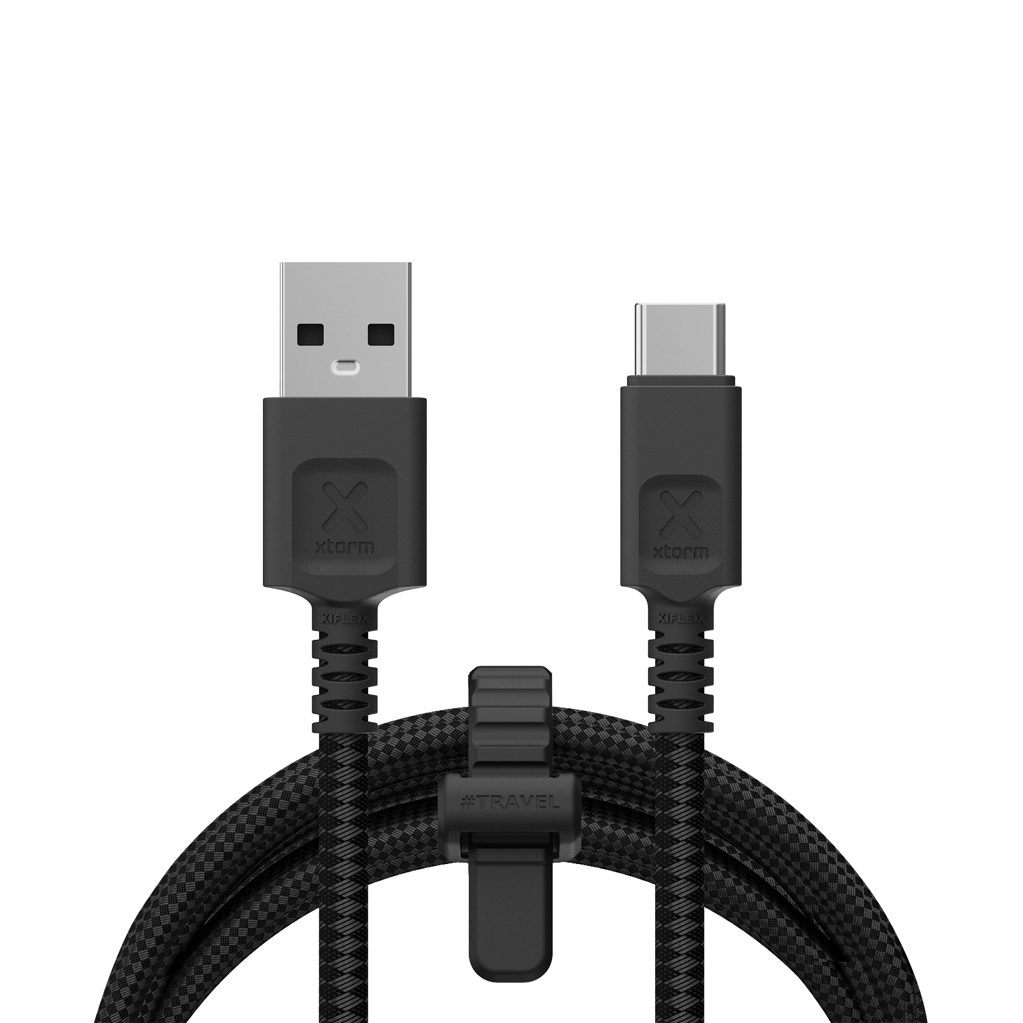 xtorm-next-gen-usb-vers-usb-c-3-m-noir-c-ble-tress-60-w-ultra-r-sistant-grande-l image 2
