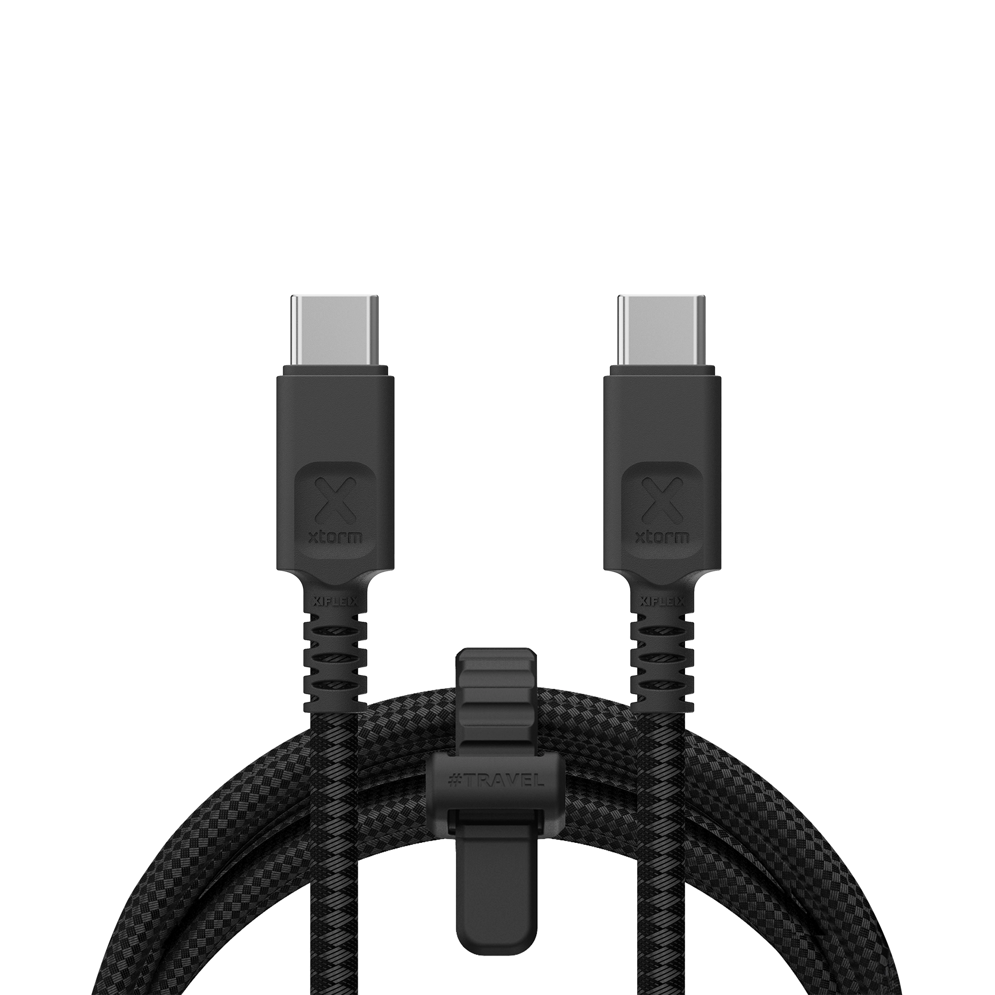 xtorm-next-gen-usb-c-pd-100w-1-5-m-noir-c-ble-tress-c-lock-avec-puce-e-marker image 3