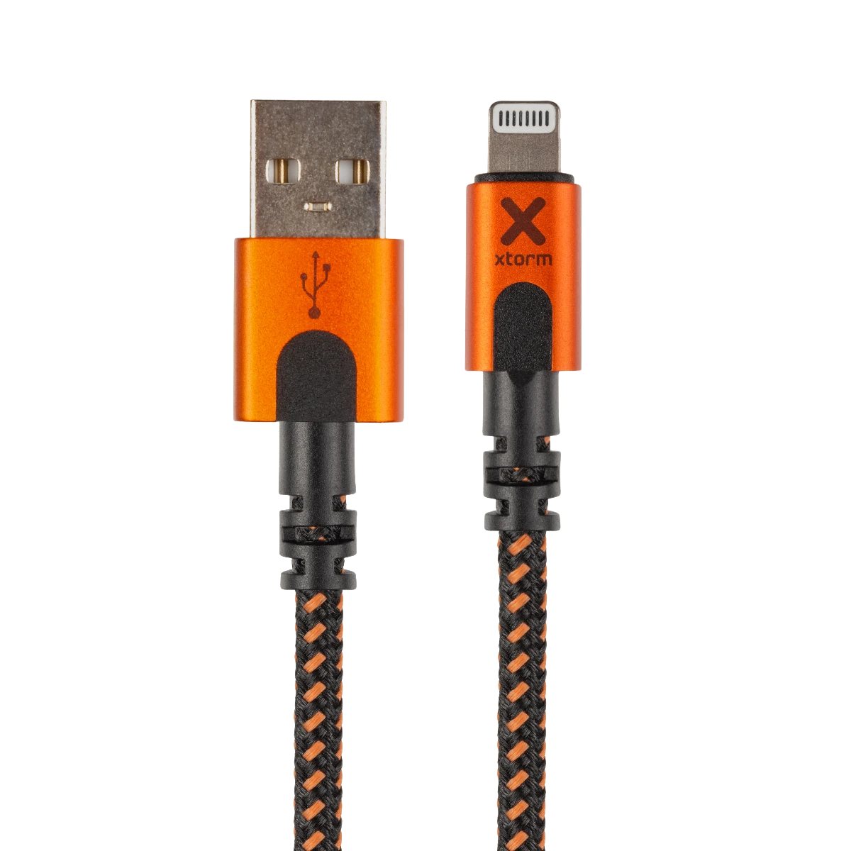 xtorm-xtreme-c-ble-usb-a-vers-lightning-1-5-m-garantie-vie-100-000-pliures-noir- image 2