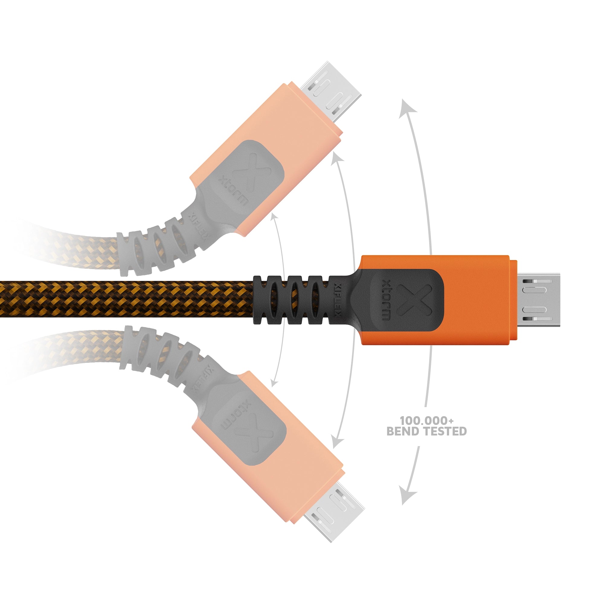 xtorm-xtreme-cable-usb-vers-micro-usb-1-5-m-c-ble-tress-incassable-flexcore-dura image 7