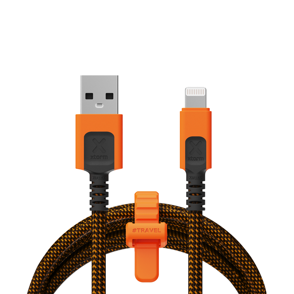 xtorm-xtreme-cable-usb-vers-lightning-1-5-m-c-ble-tress-incassable-flexcore-dura image 1