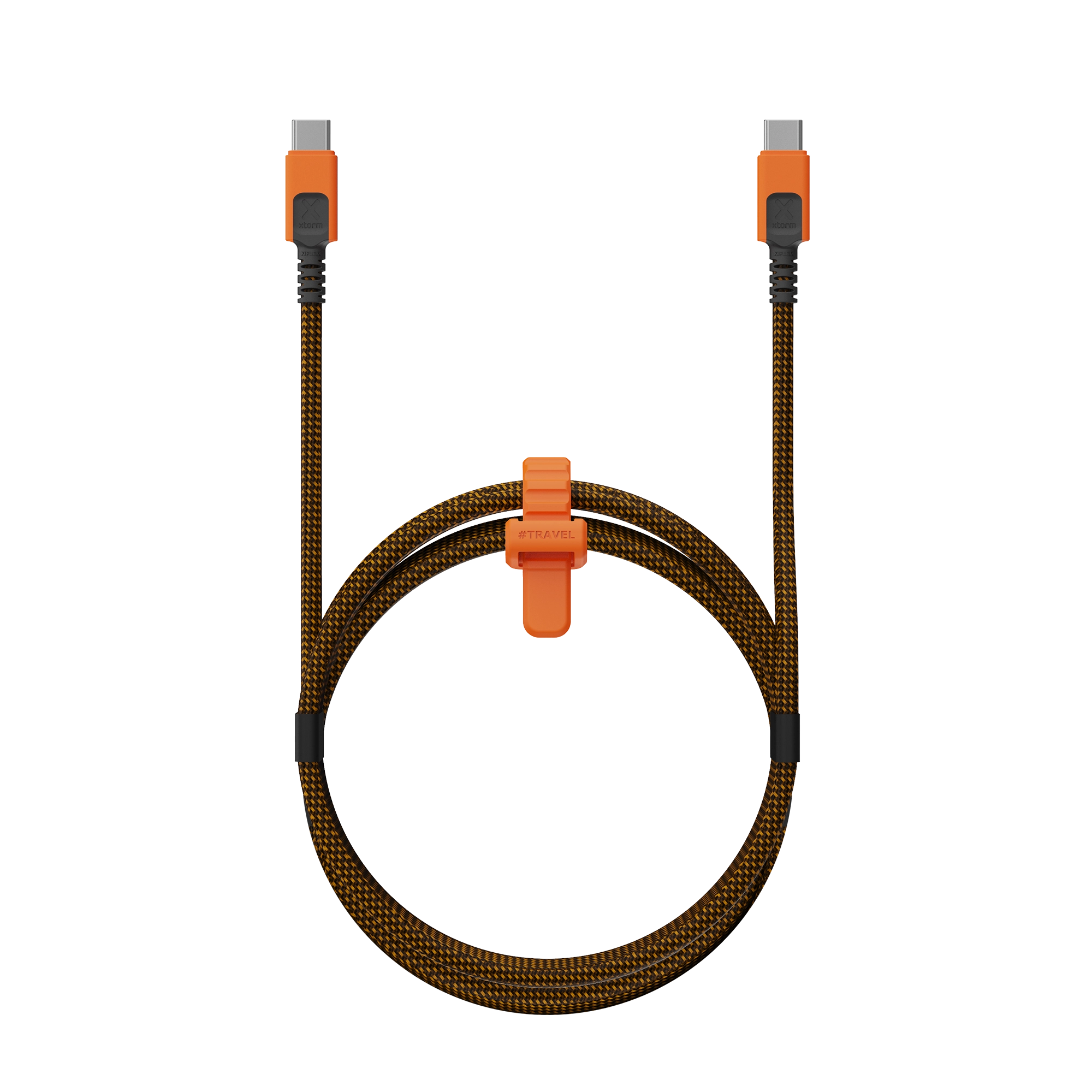 xtorm-xtreme-c-ble-usb-c-pd-ultra-240w-1-5-m-nylon-tress-keotron-travelproof image 3
