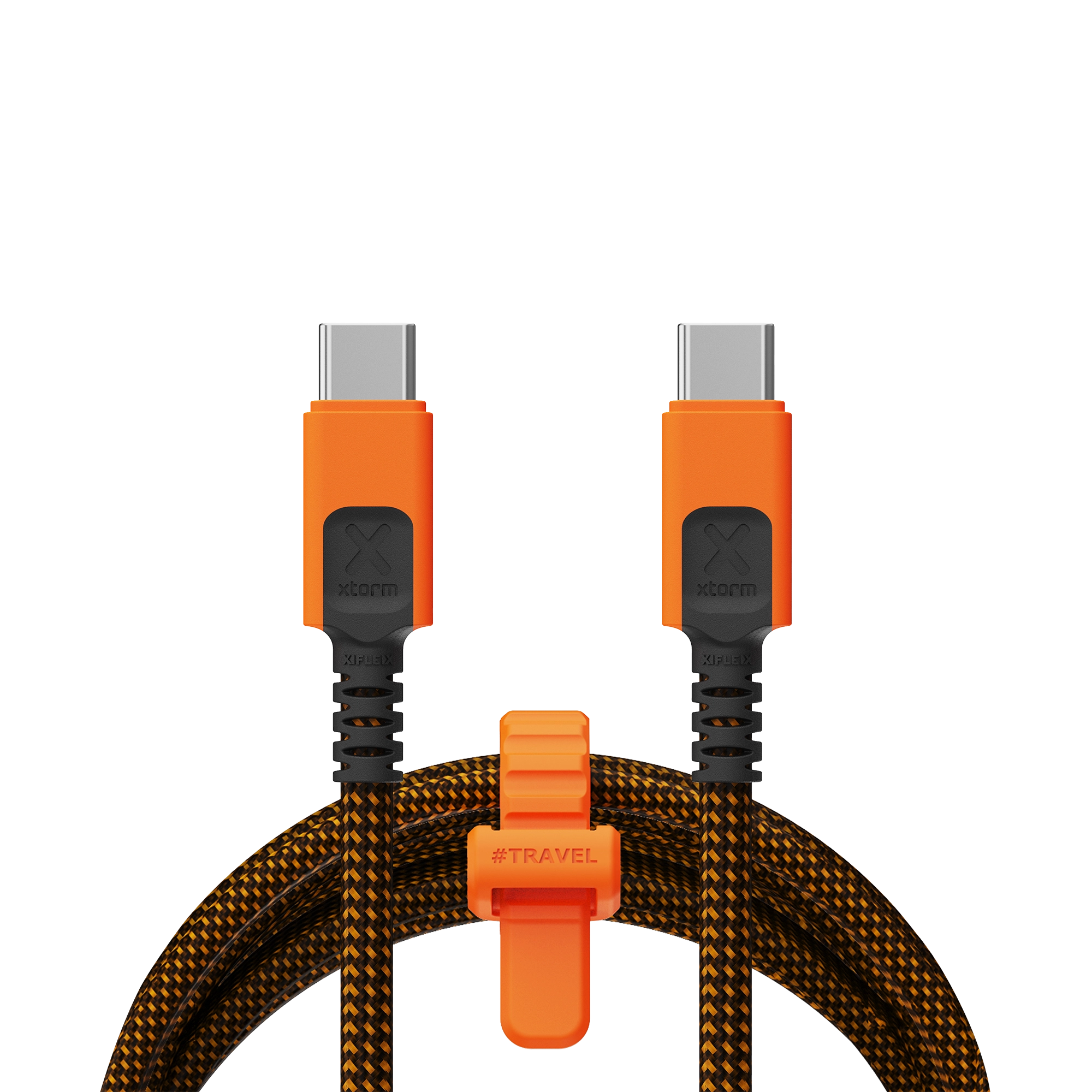 xtorm-xtreme-c-ble-usb-c-pd-ultra-240w-1-5-m-nylon-tress-keotron-travelproof image 2