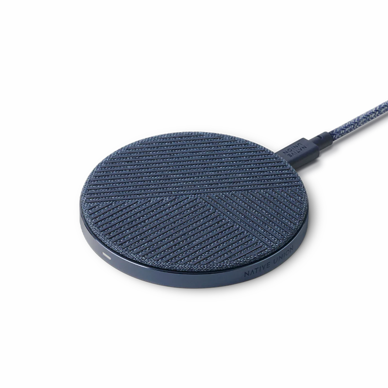 native-union-drop-wireless-charger-chargeur-induction-10w-avec-base-alu-lest-e-e image 1