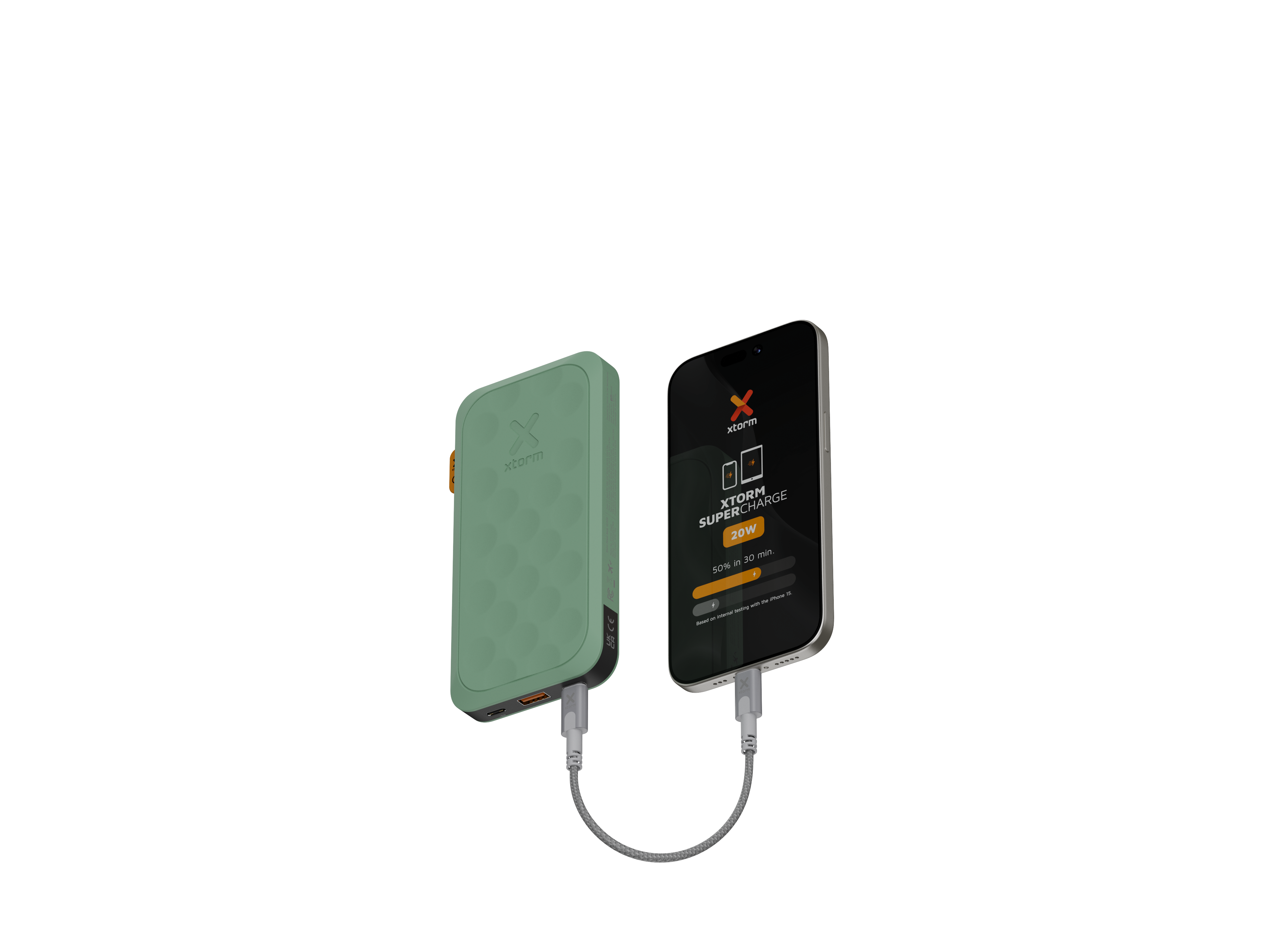 xtorm-fuel-series-5-power-bank-20w-10-000-mah-sage-green image 3