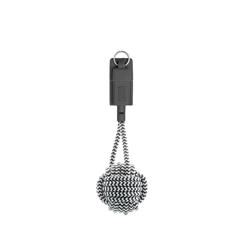 native-union-key-cable-usb-a-vers-lightning-c-ble-porte-cl-s-certifi-mfi image 7