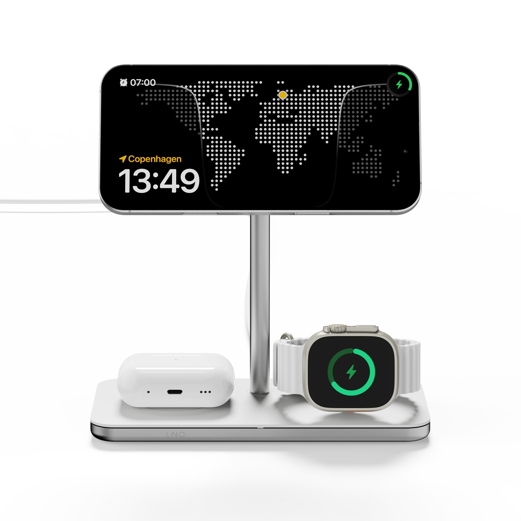 xtorm-linq-3-en-1-qi2-station-de-charge-sans-fil-magn-tique-pour-iphone-apple-wa image 3